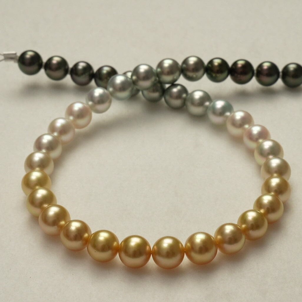10: 10.5-10.9 mm South Sea and Tahitian Ombré Strand