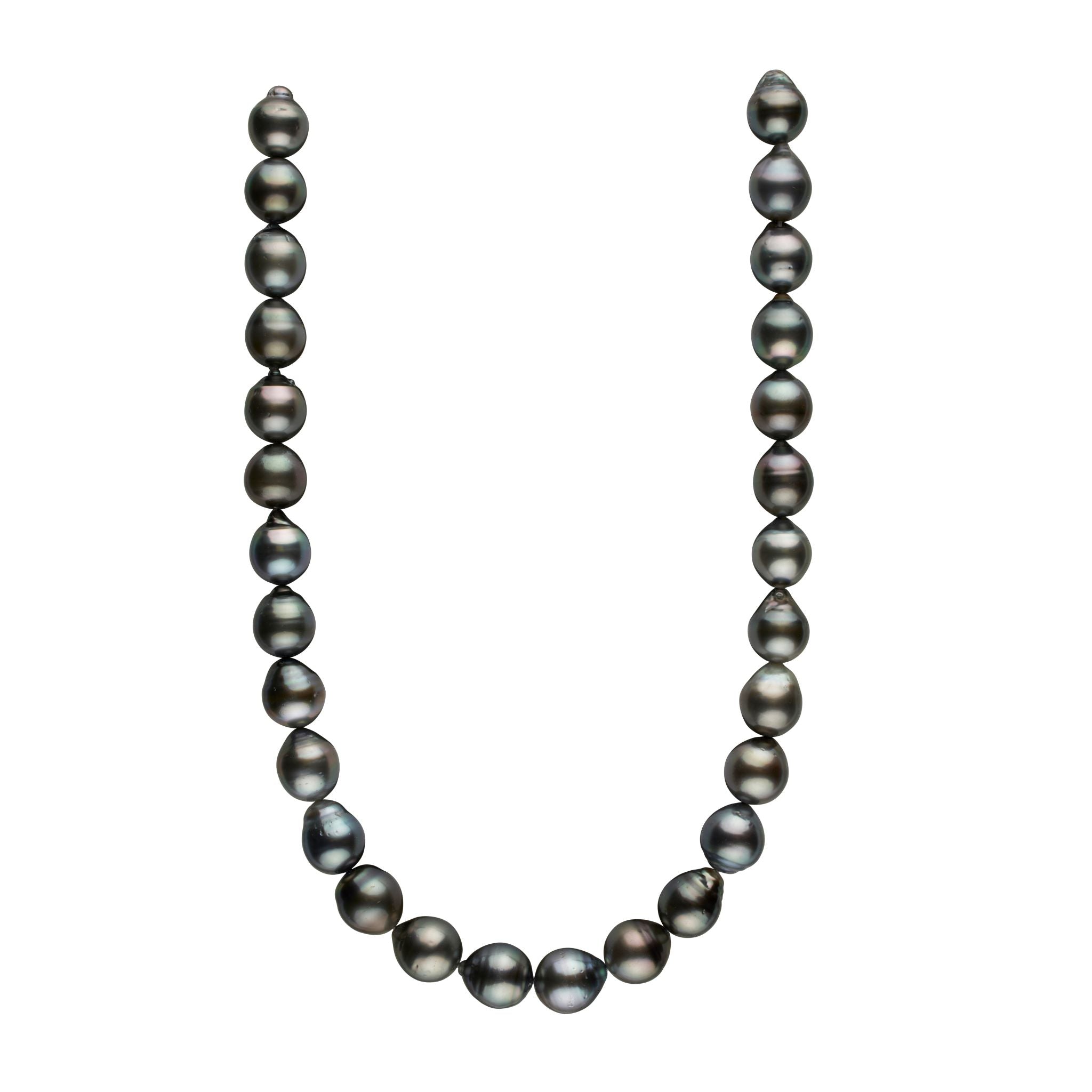 12.0-12.9 mm AA+ Baroque Tahitian Pearl Necklace
