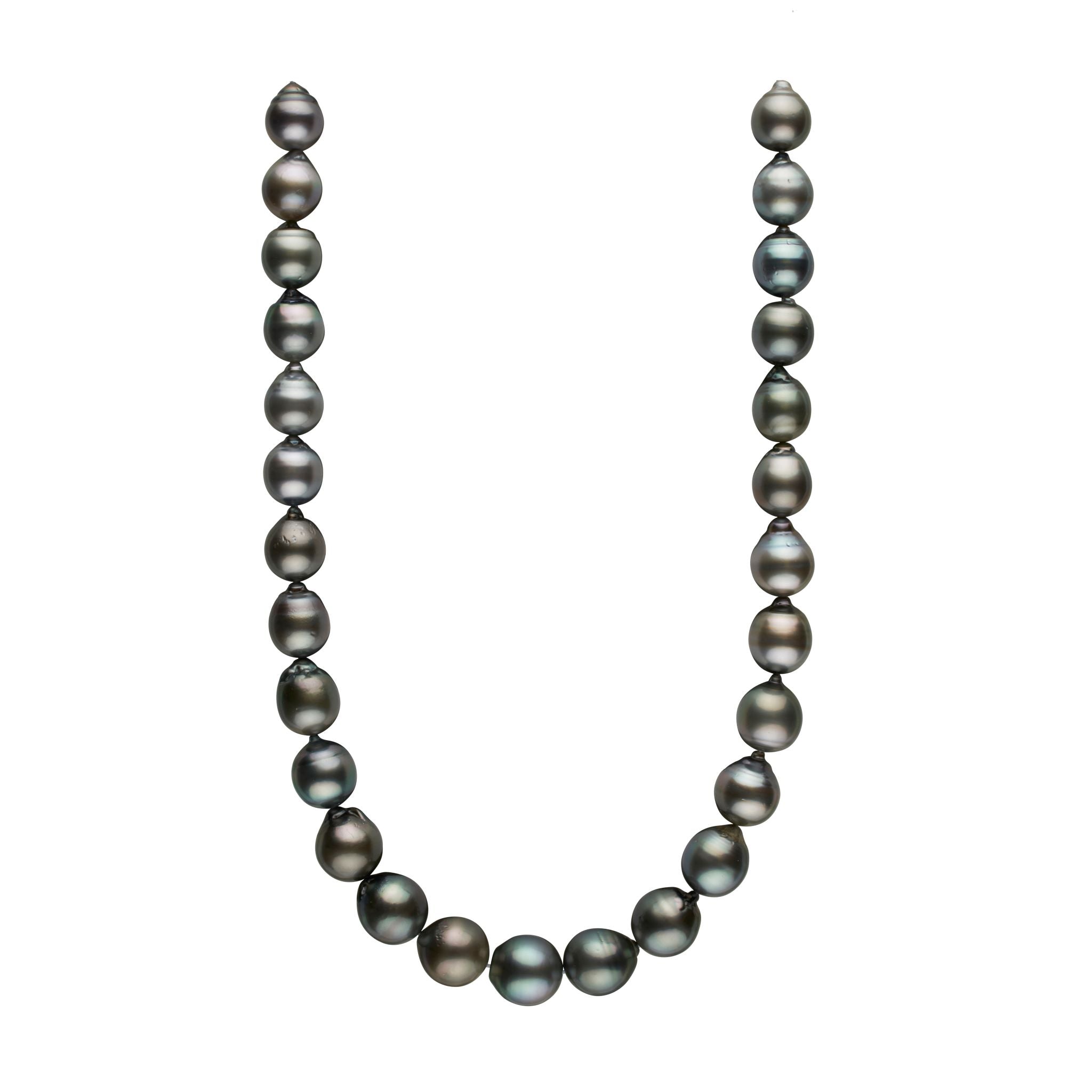 12.1-14.0 mm AA+/AAA Baroque Tahitian Pearl Necklace