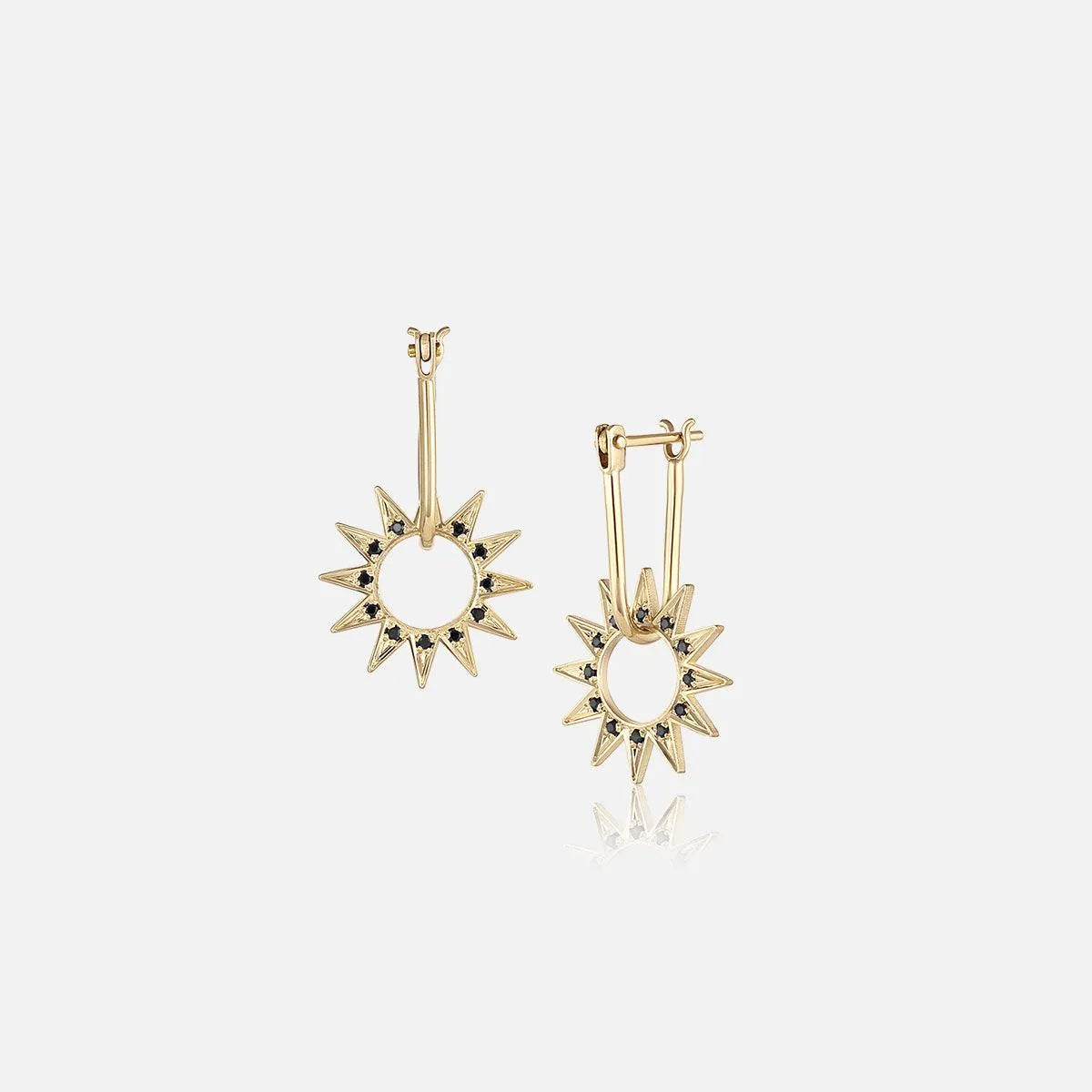 Eclipse Pavé Mini Spur Earring