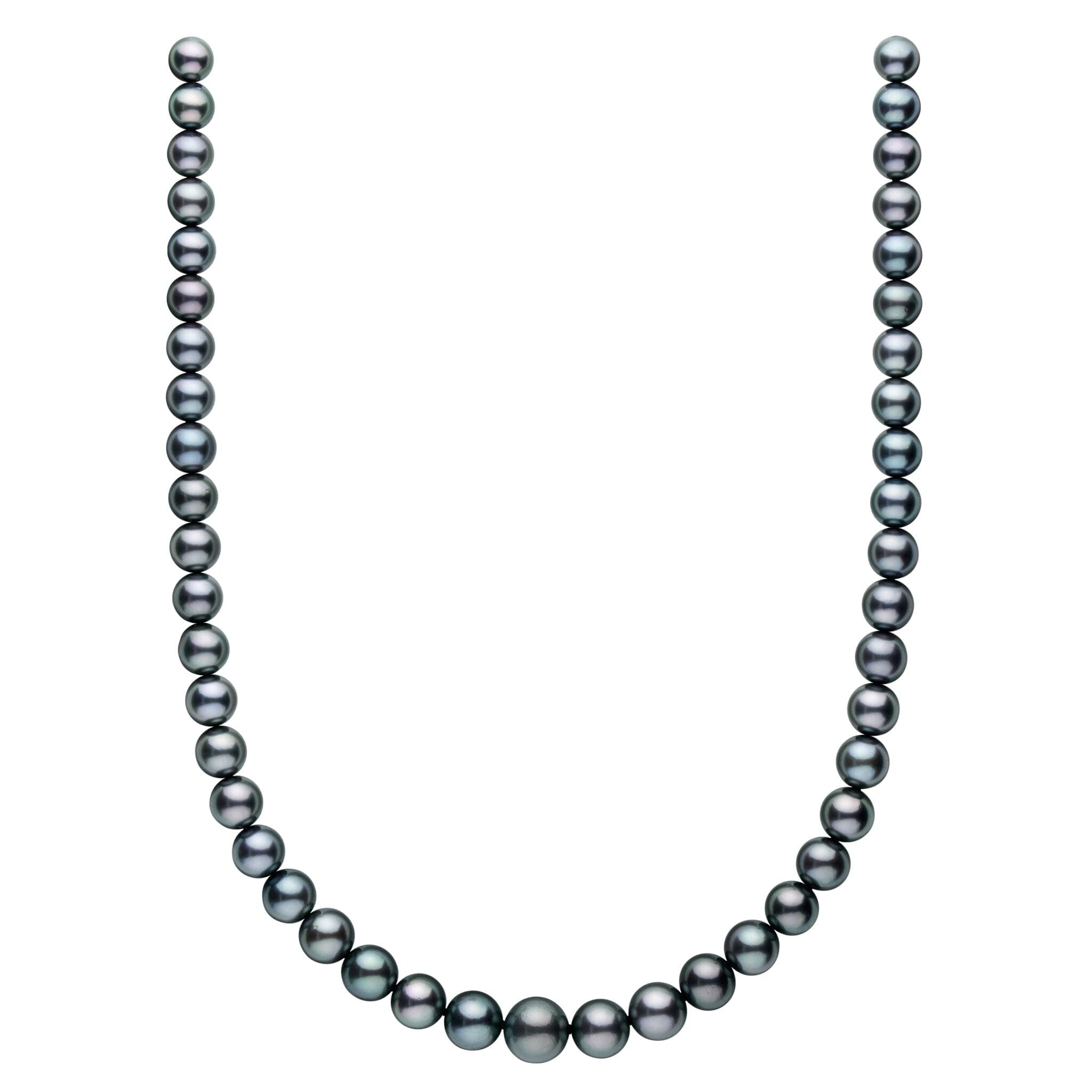 8.0-11.5 mm AA+/AAA Tahitian Round Pearl Necklace