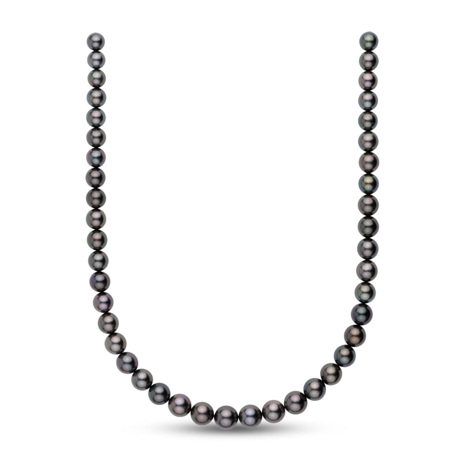 8.2–10.7 mm AA+/AAA Tahitian Round Pearl Necklace