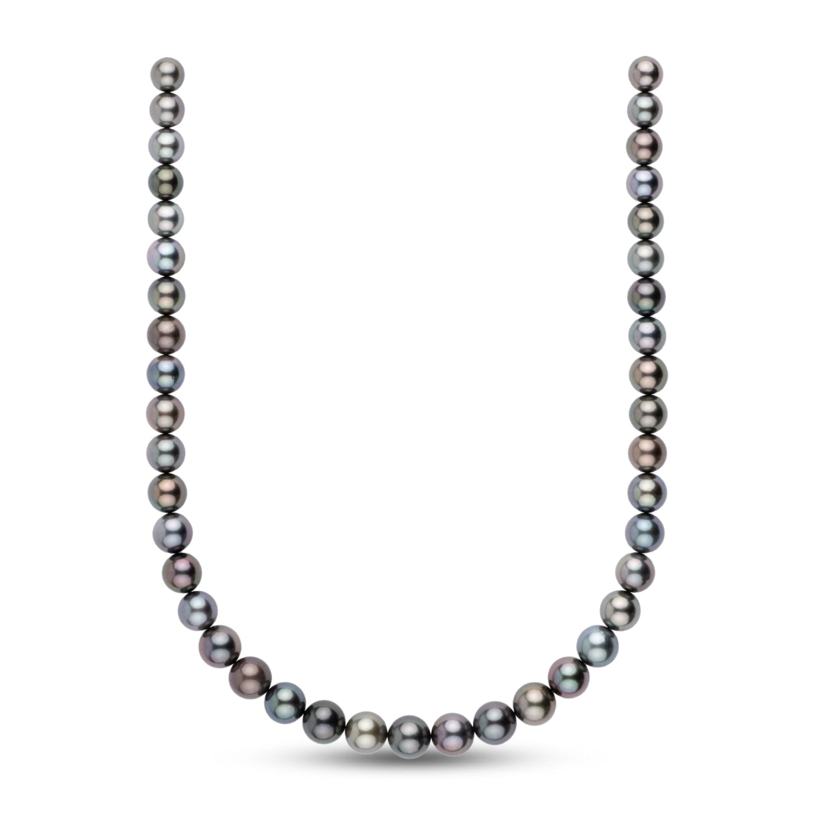 8.7–10.7 mm AA+/AAA Tahitian Round Pearl Necklace