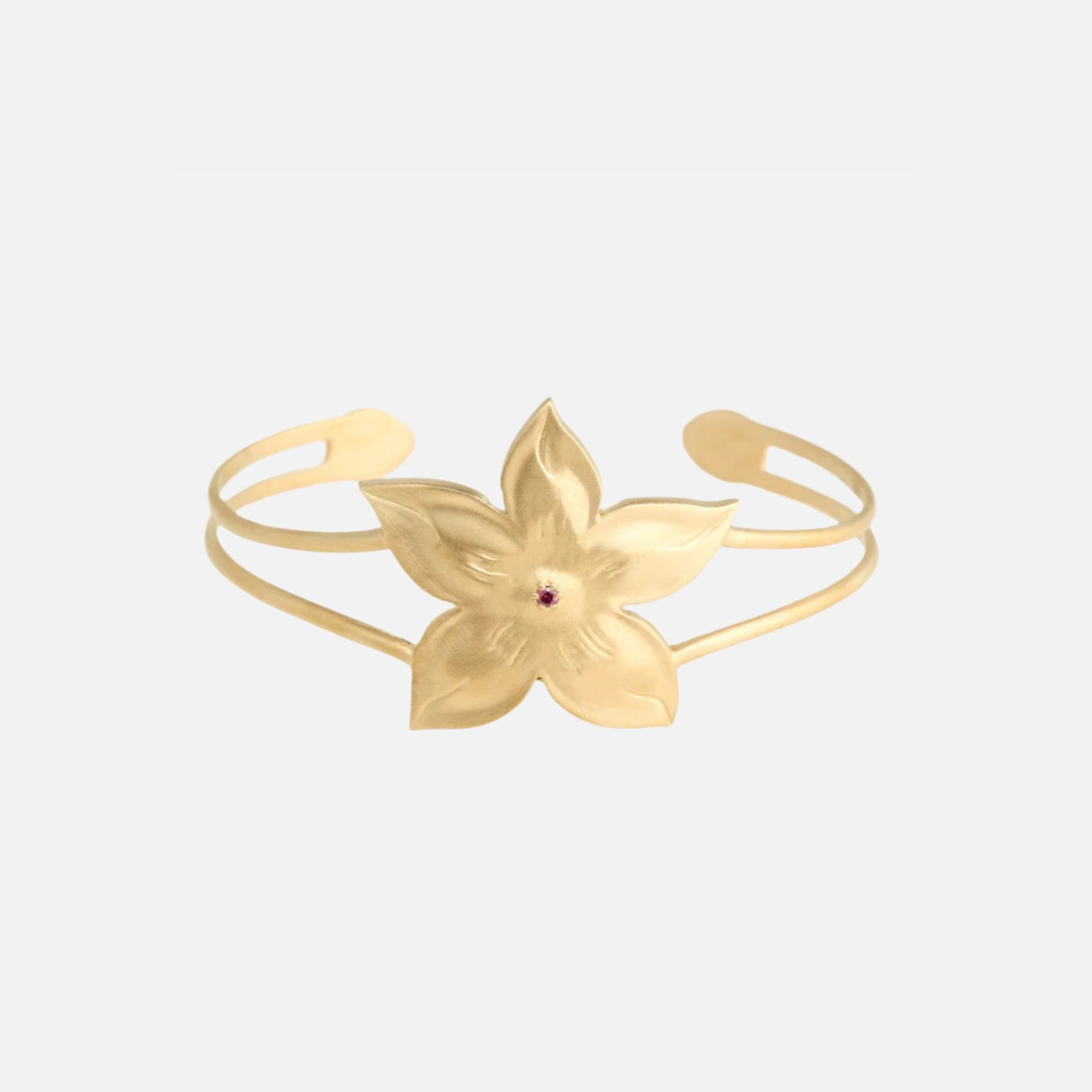 Fleur Cuff, Gold