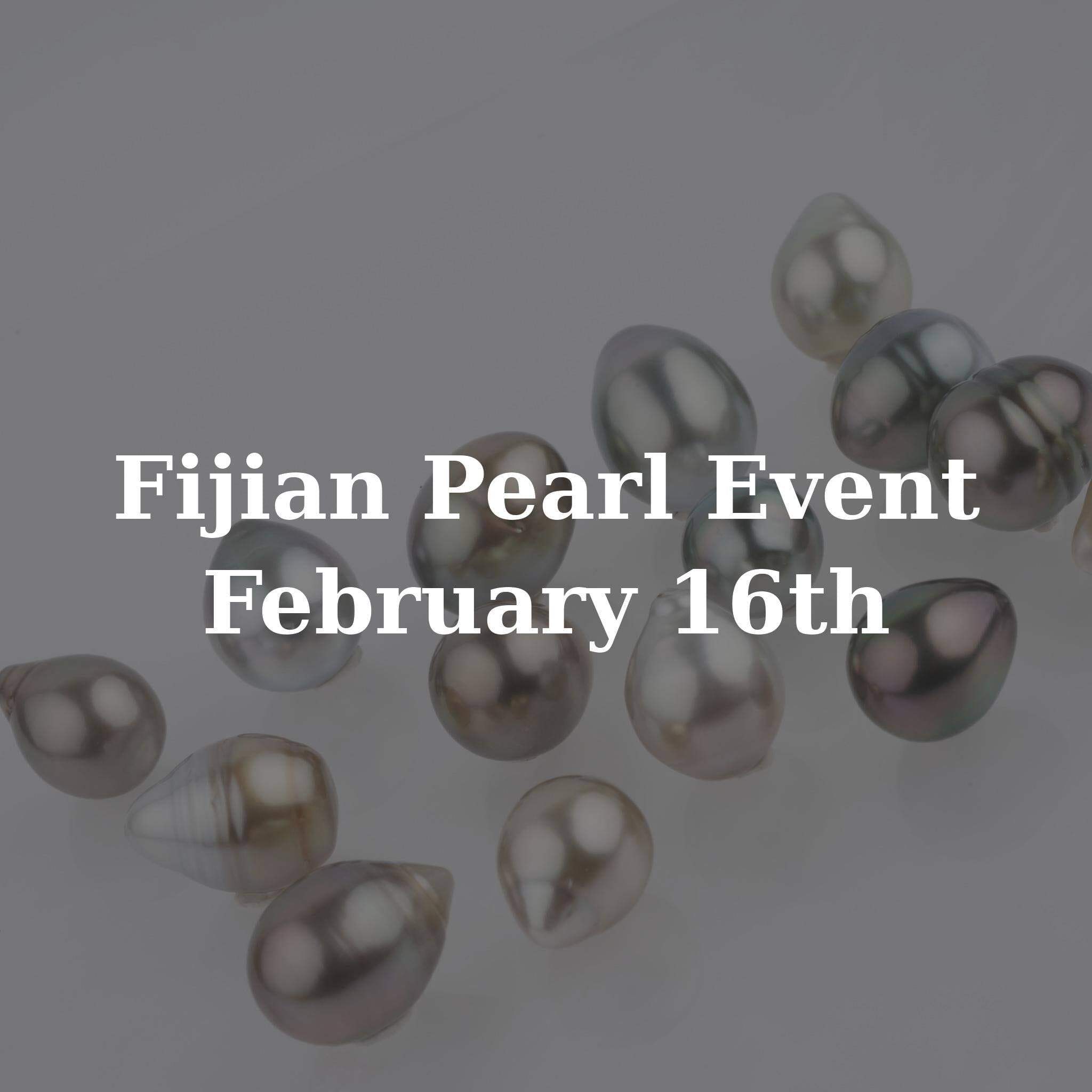 FP-10: 8-9 mm Fijian Keshi Earring Pairs