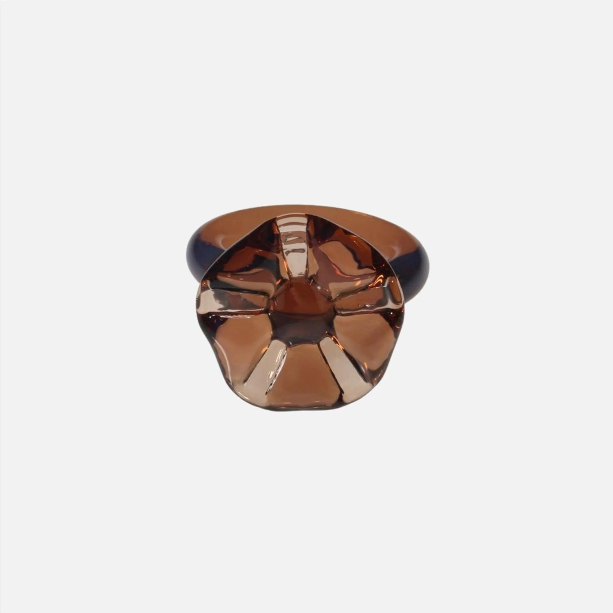 Flower Ring, Chocolate