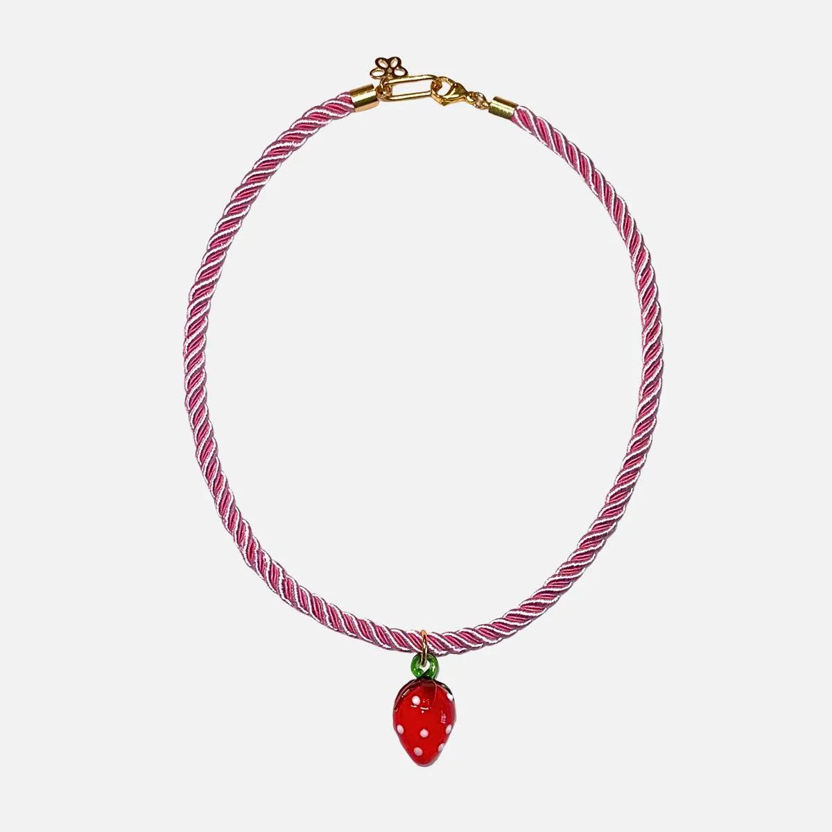 Frutta Necklace, Strawberry