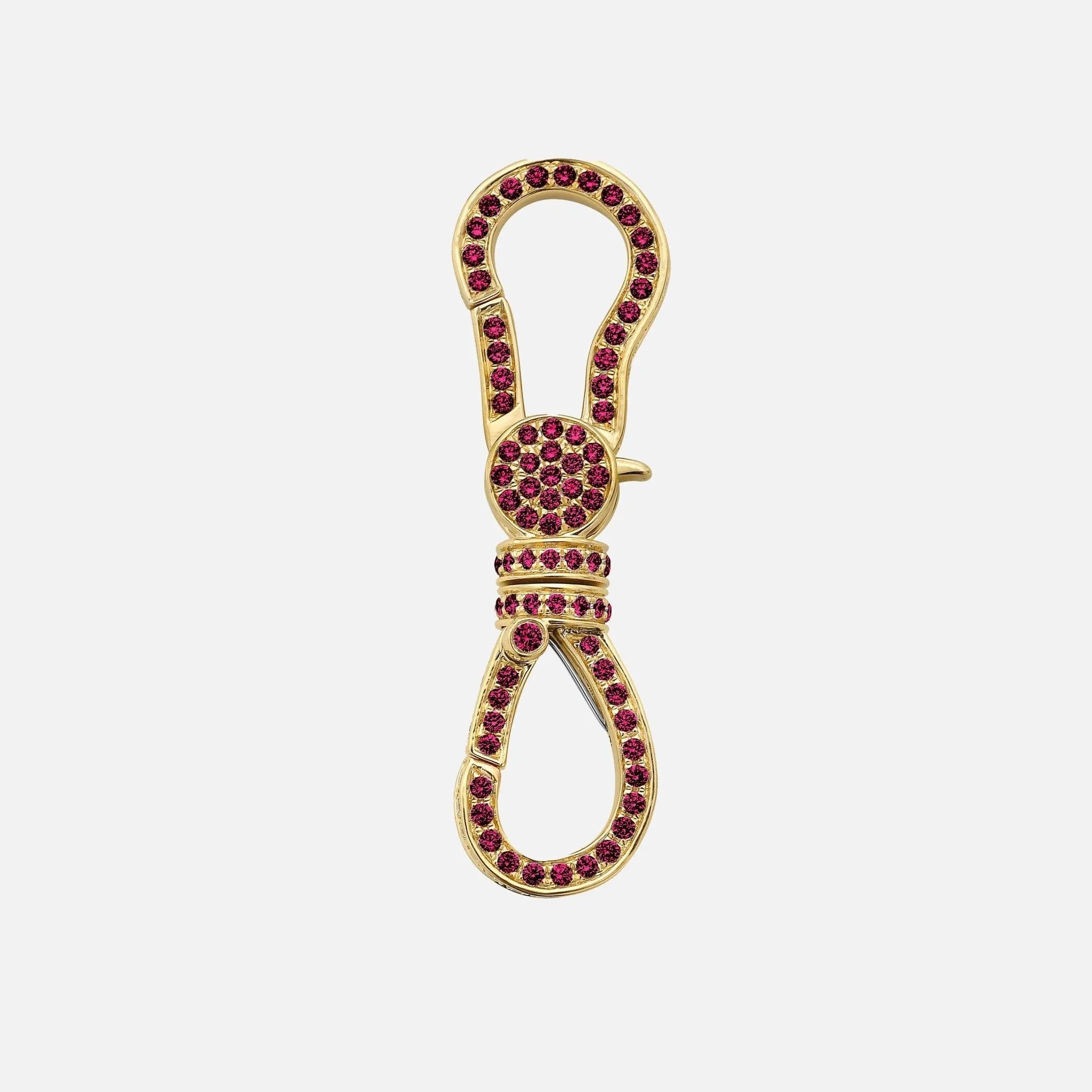 Gemstone Dog Clip Swivel Connector