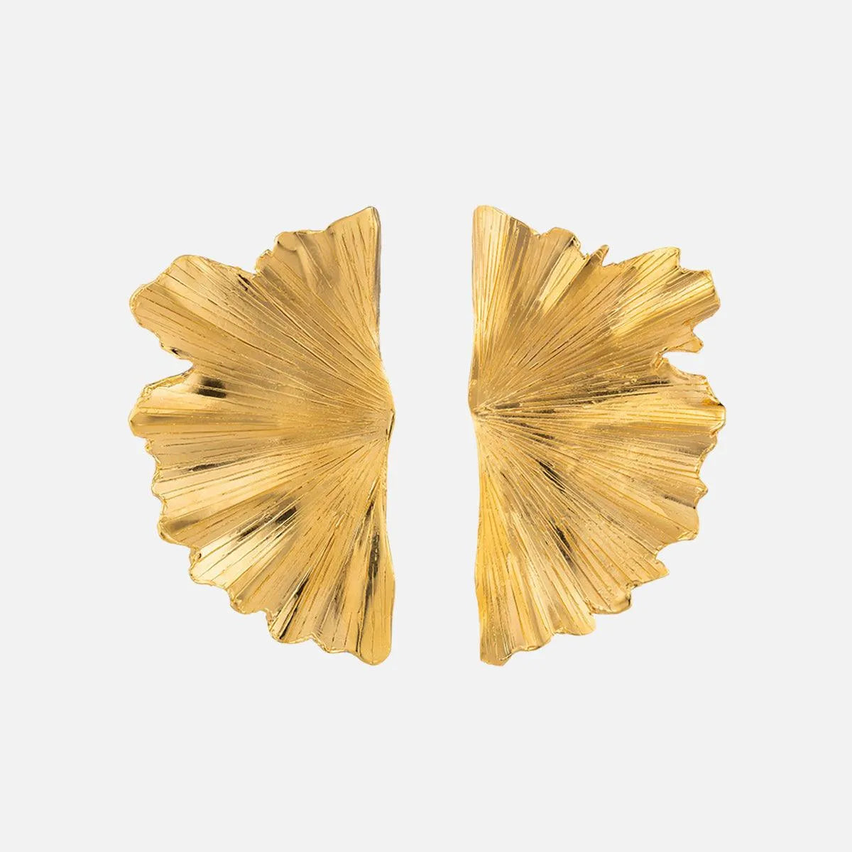 Ginkgo Leaf Earring