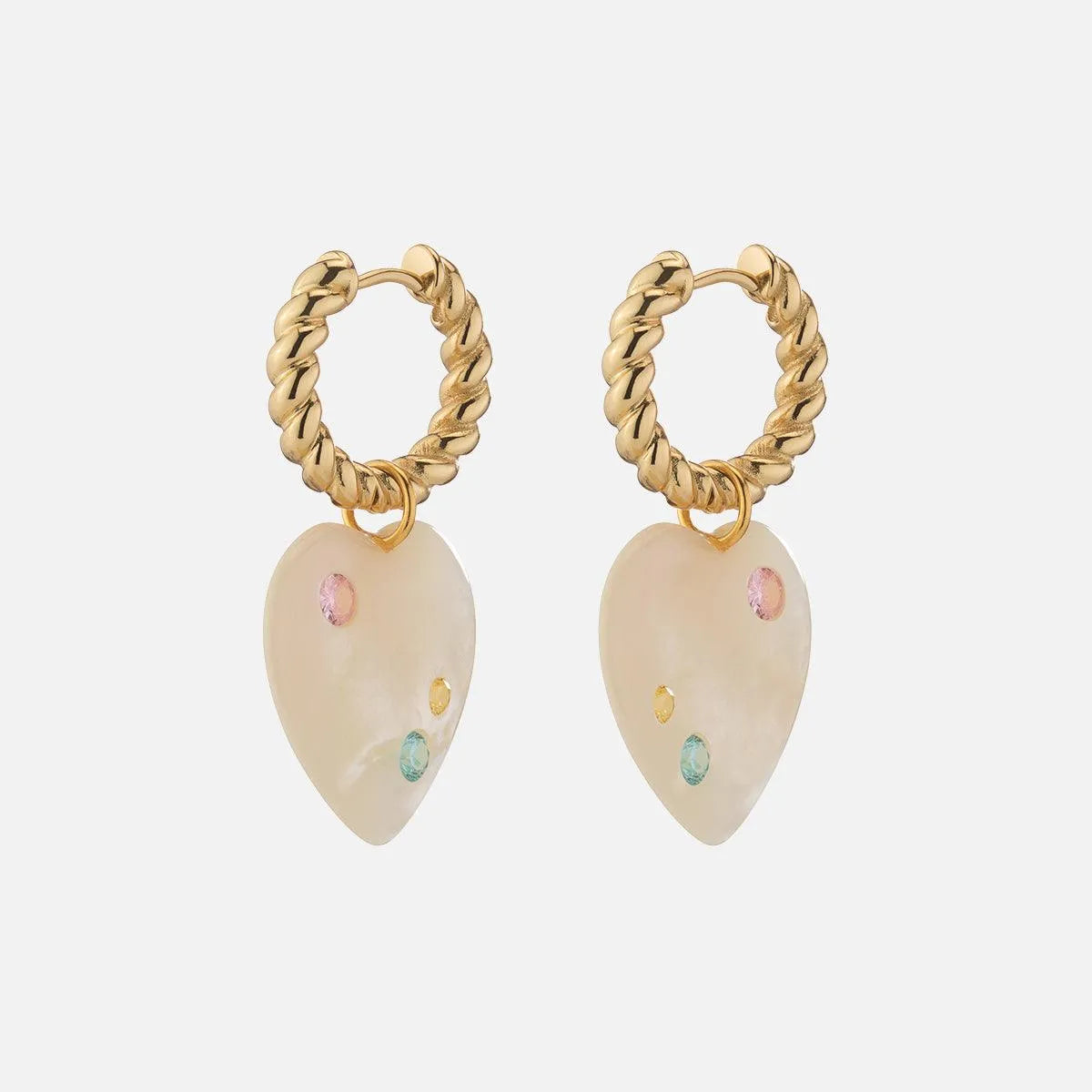 Heart to Heart Glow Earrings