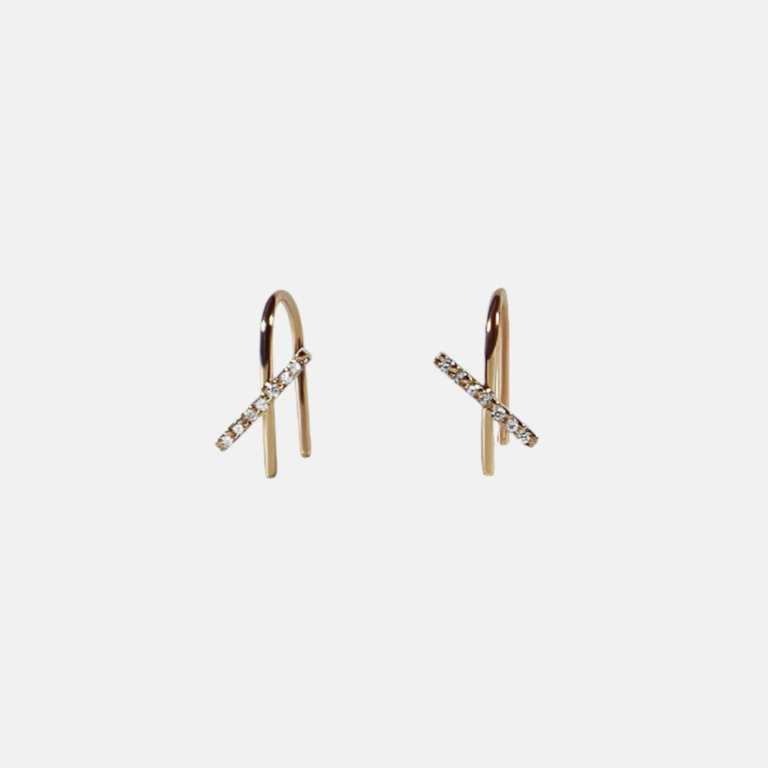 Horizon Mini Thread Earring