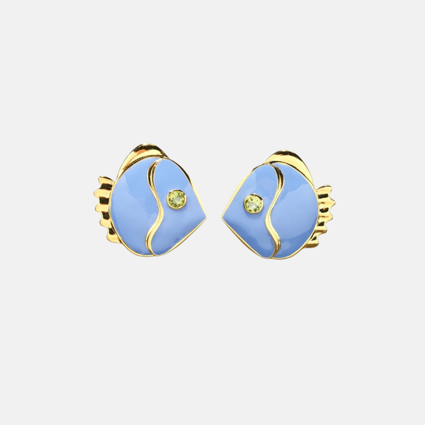 Mikuni Stud Earrings in Periwinkle
