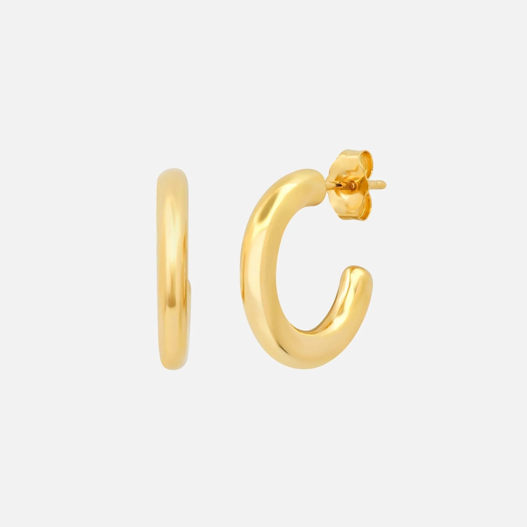 Mini Gold Party Hoops