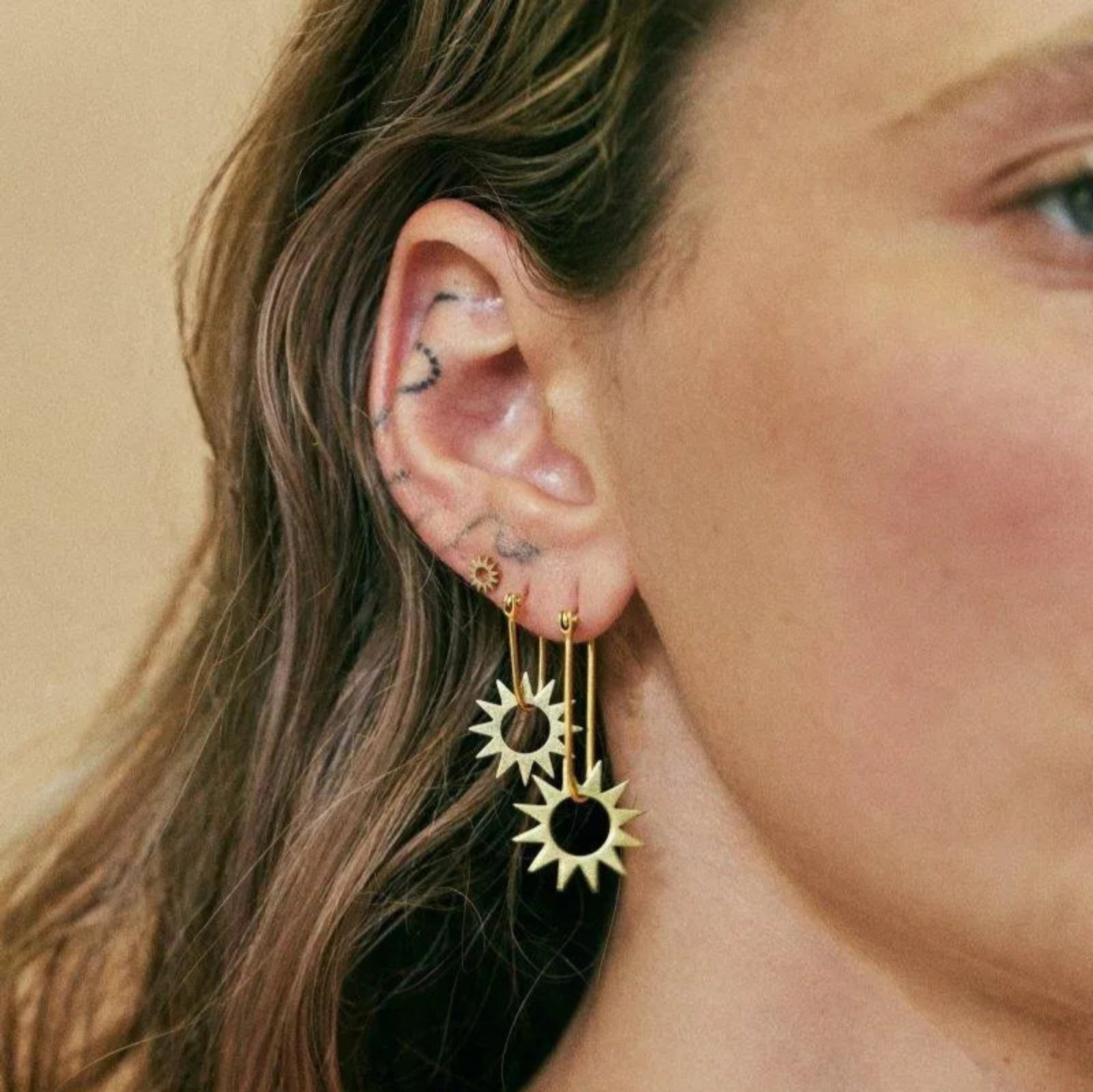 Mini Spur Earring 3 Mini Spur Earring