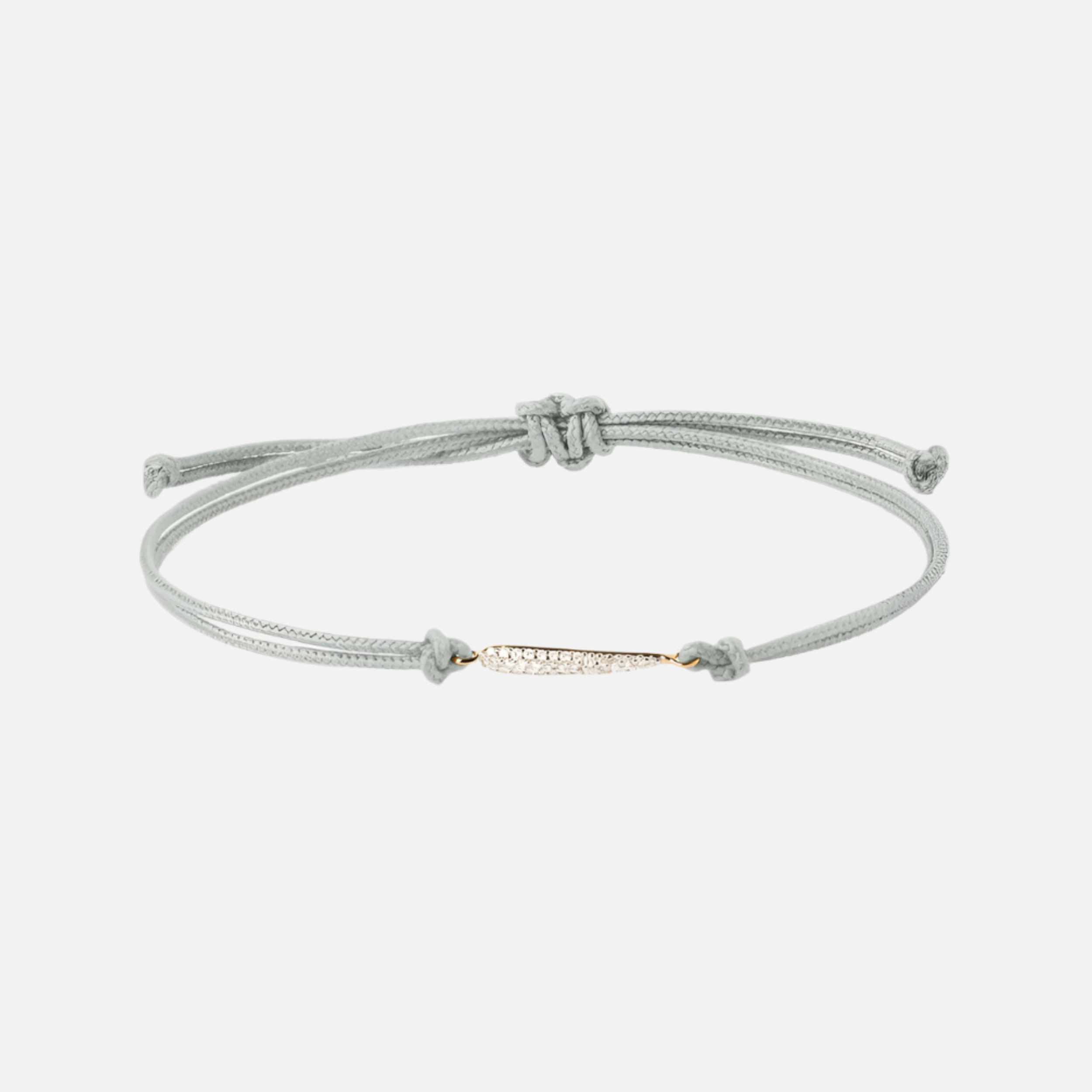Nina Diamond Cord Bracelet, Blue