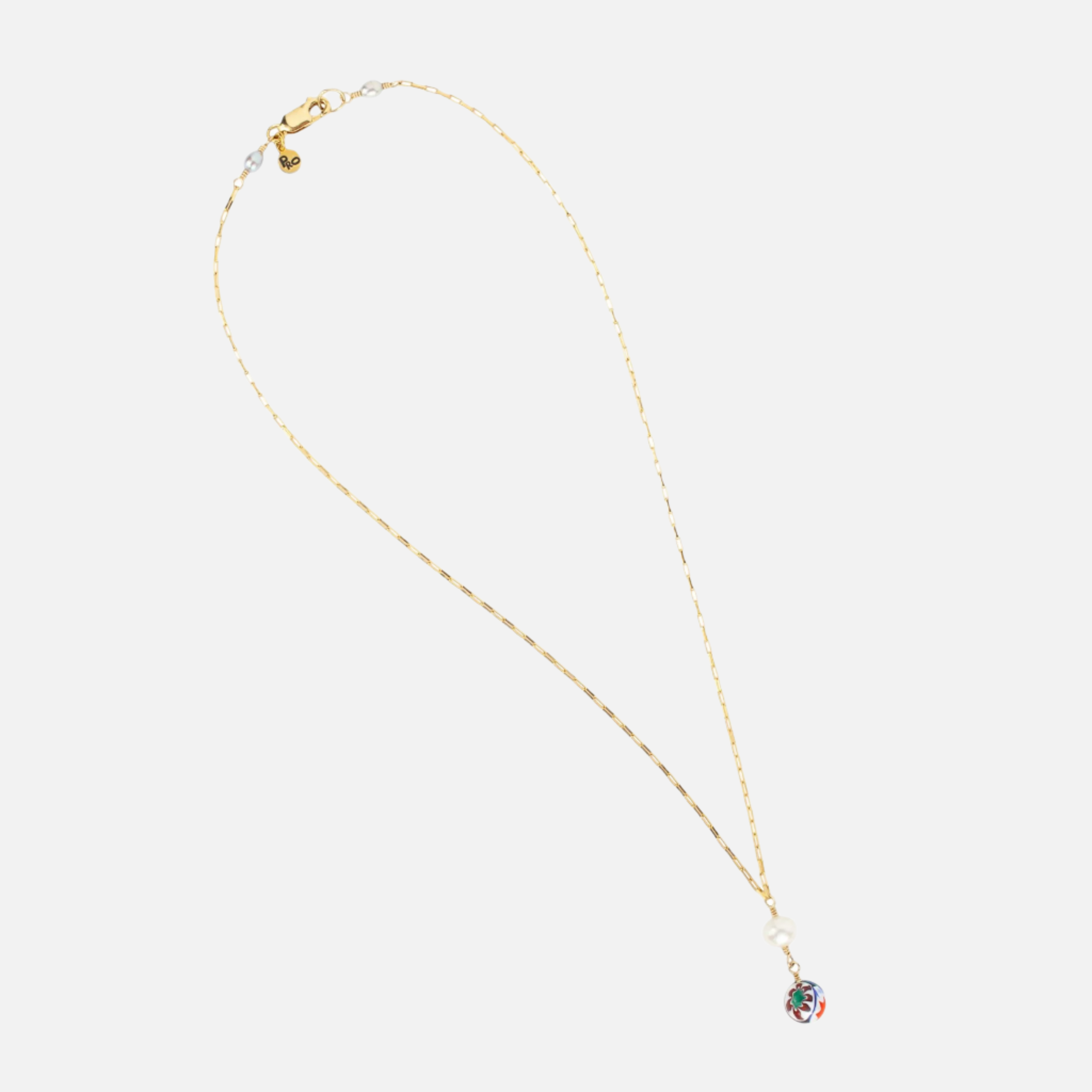 Orbit Necklace, Gold