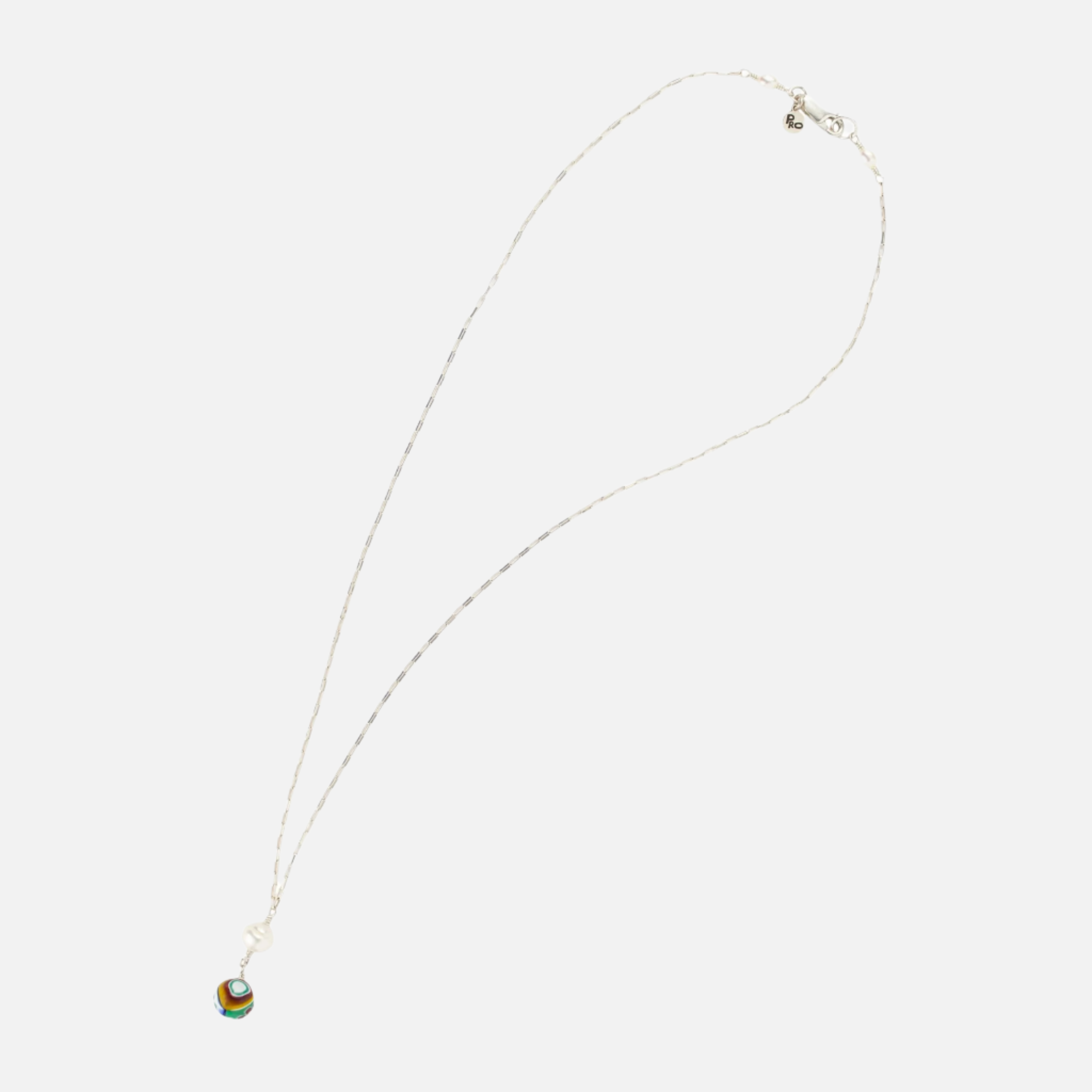 Orbit Necklace, Silver