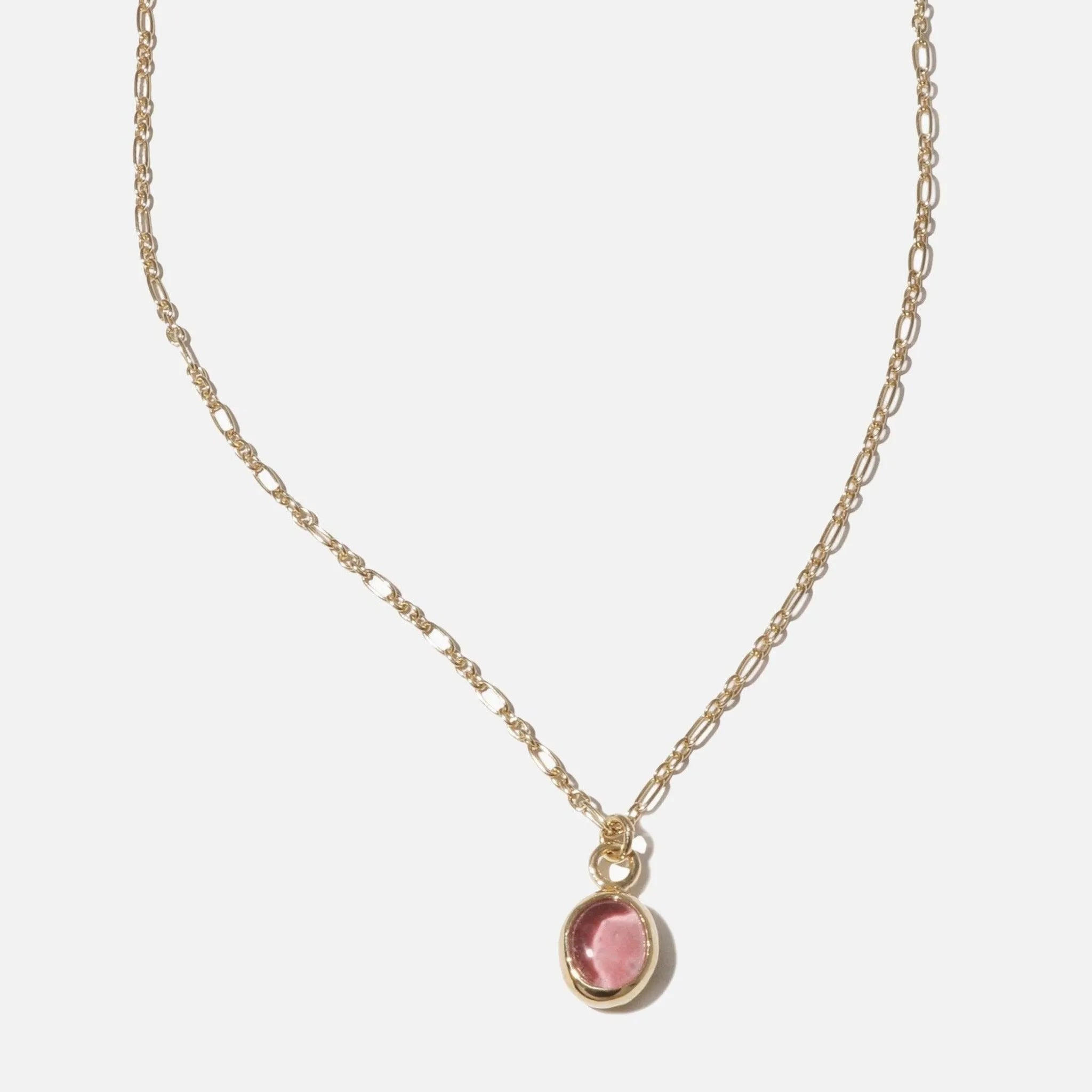 Oval Charm Necklace