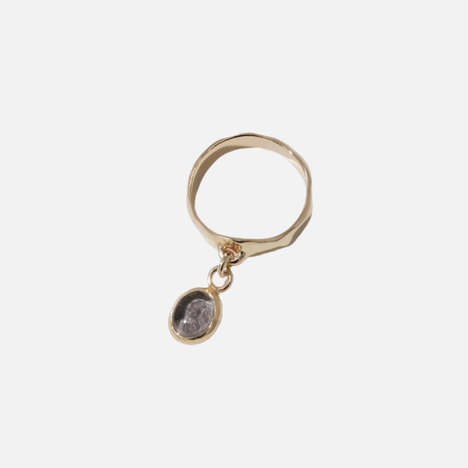 Oval Dangling Ring