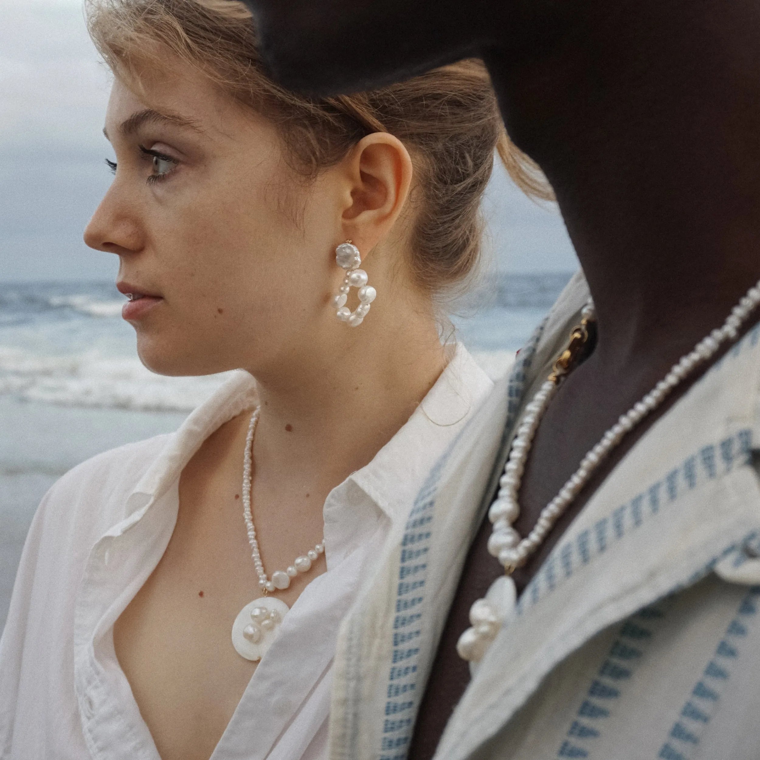 Oyster Earrings
