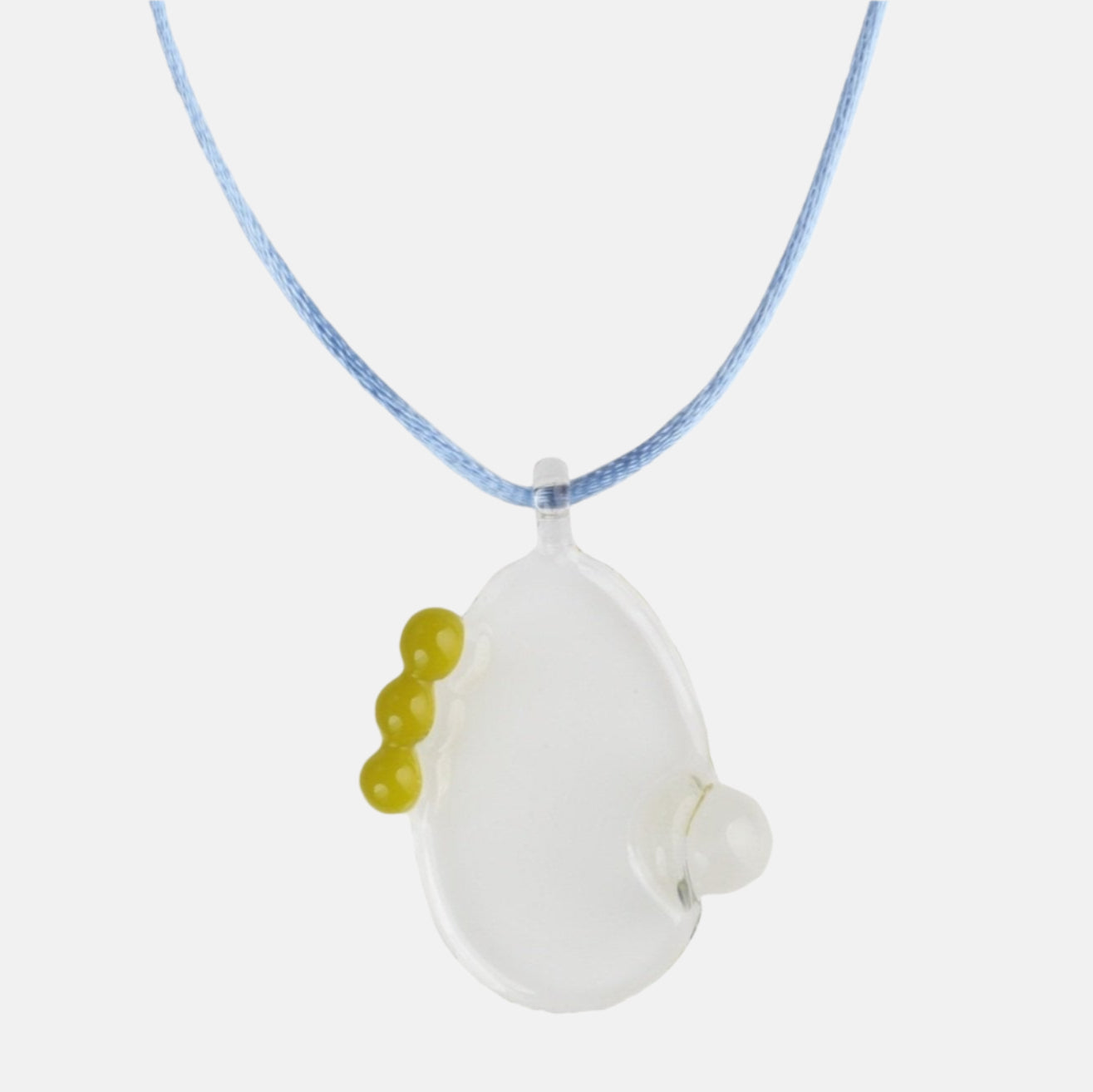 Pea Necklace, Apple Green