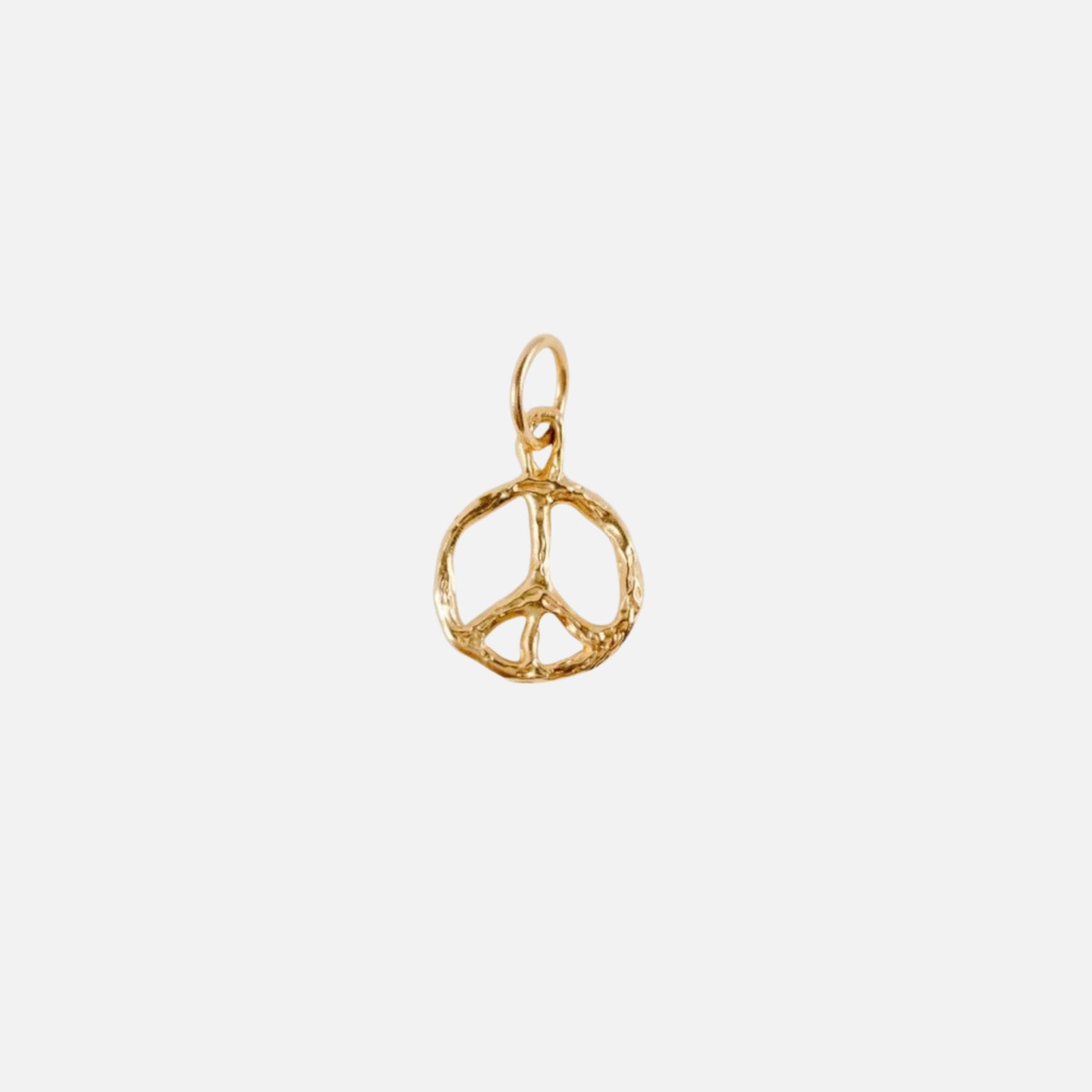 Peace Charm in Gold