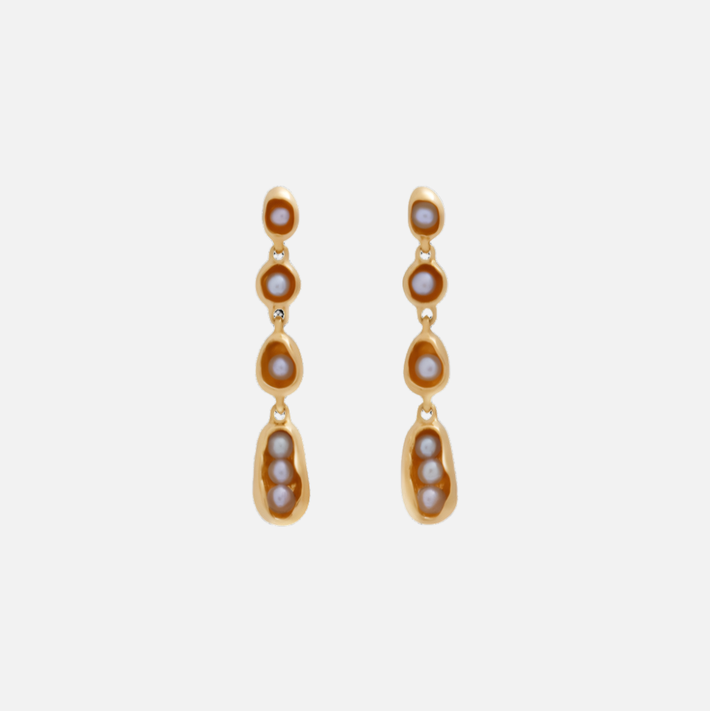 Pearl Droplets, Gold