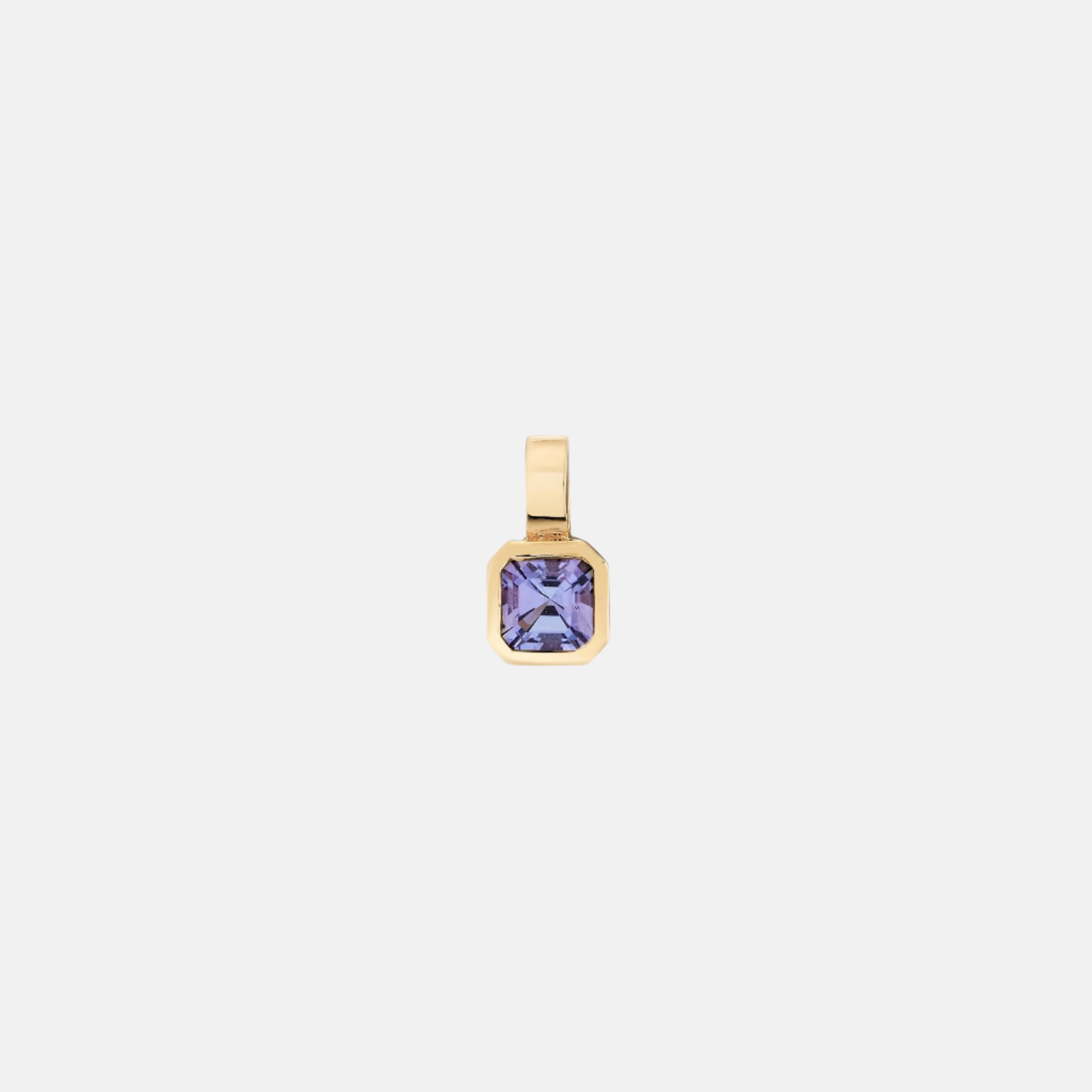 Petite Iris Asscher Charm