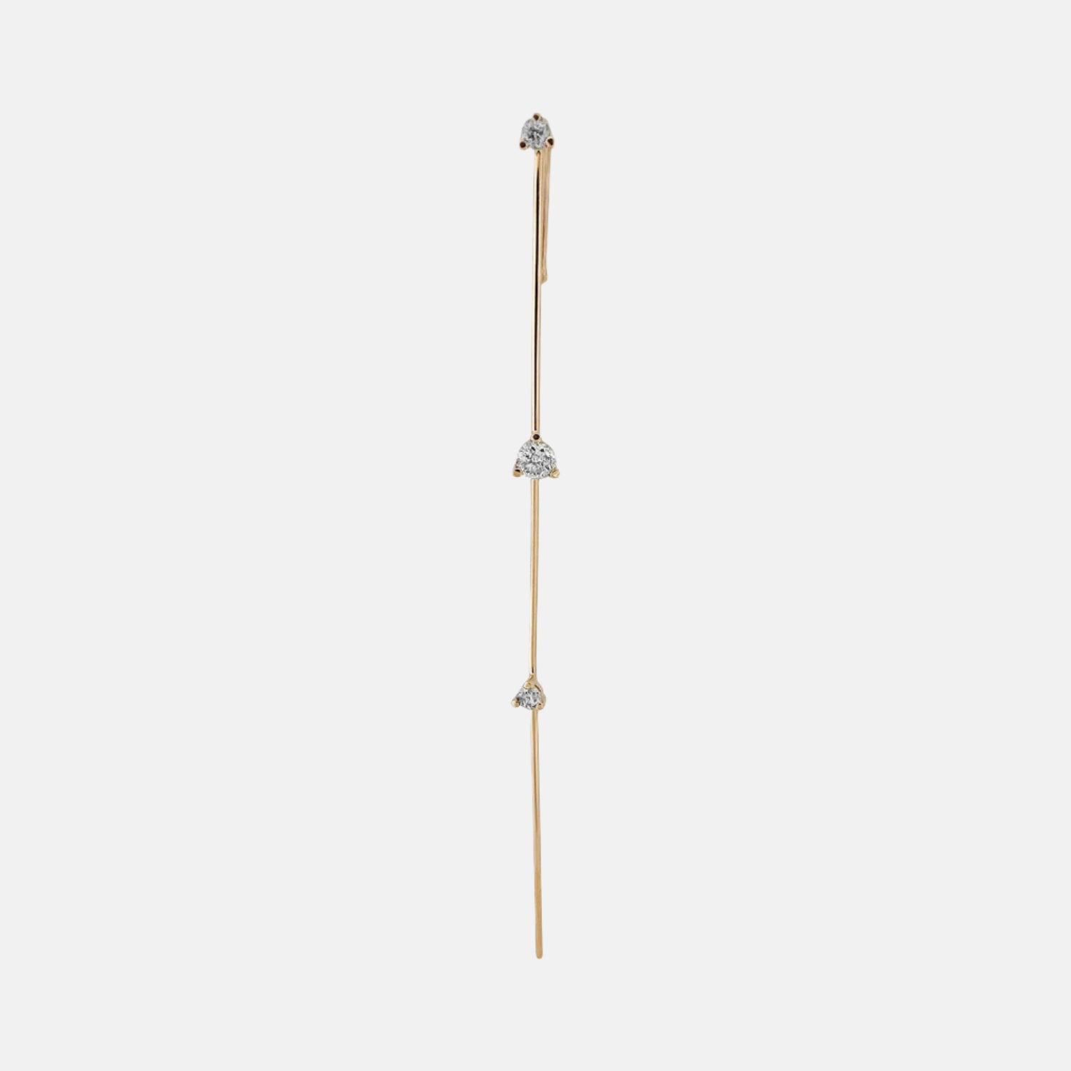 Rain Drops Needle Earring