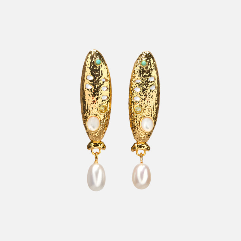 Sardinia Pearl Earrings