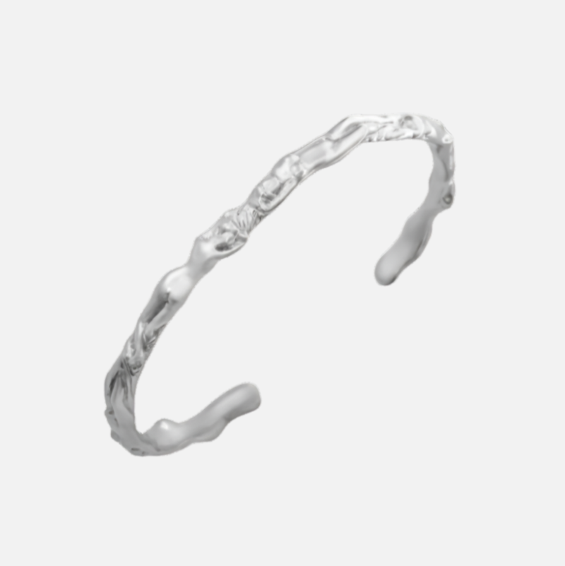 Sleeping Venus Cuff, Silver