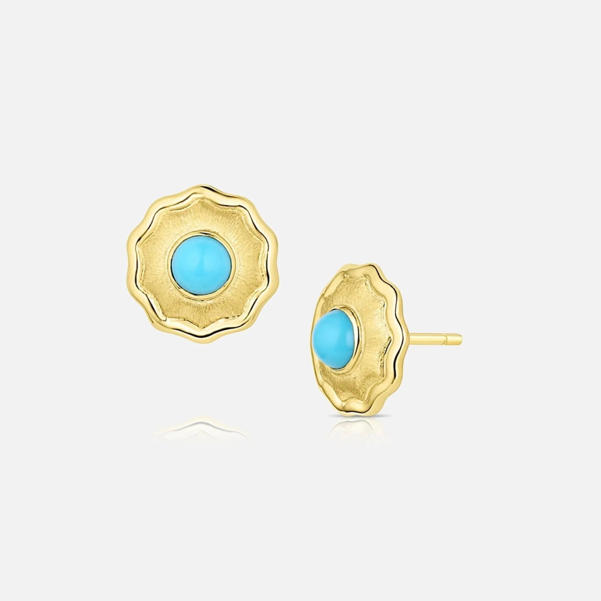 So Wavy Stud Earrings