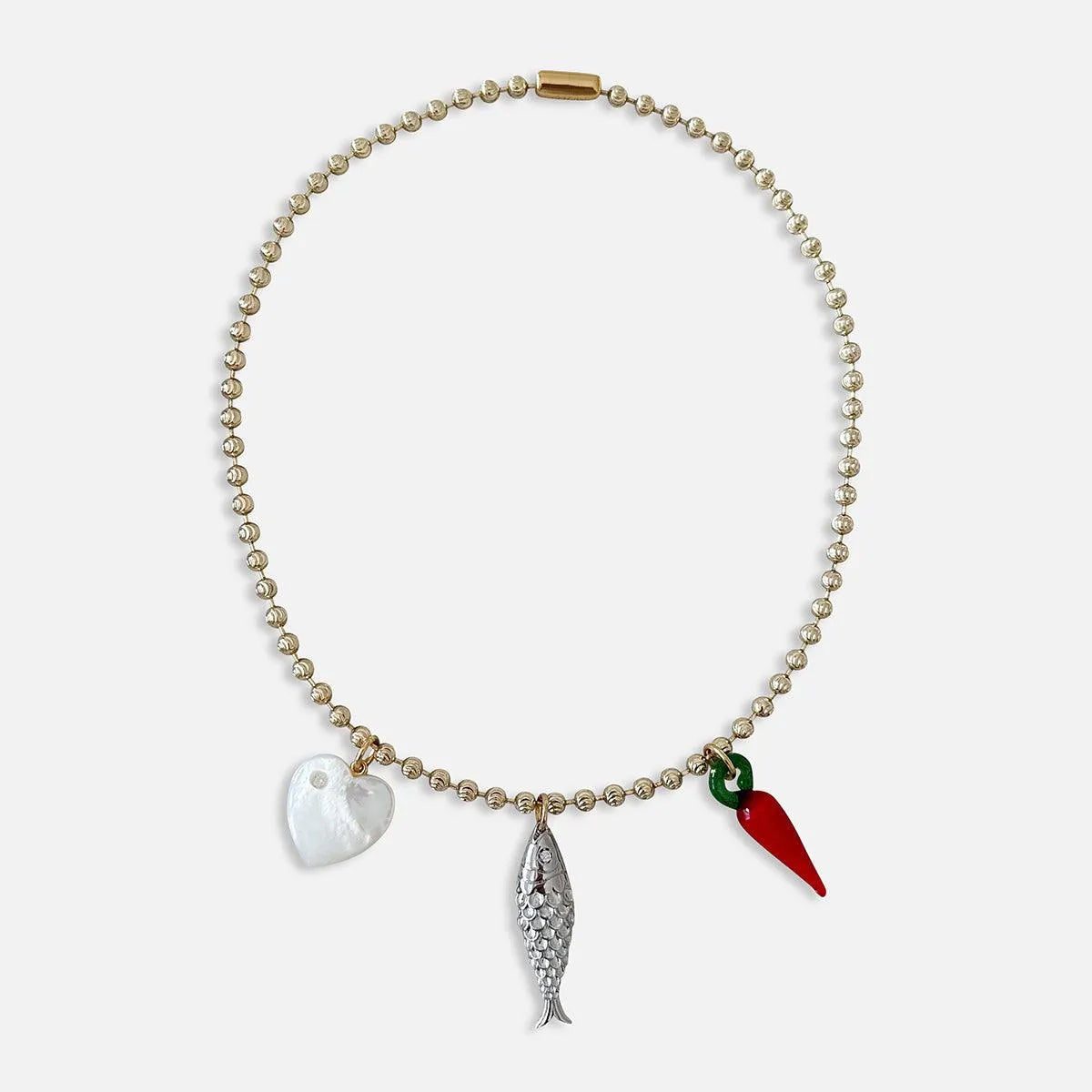 Spice Things Up Charm Necklace