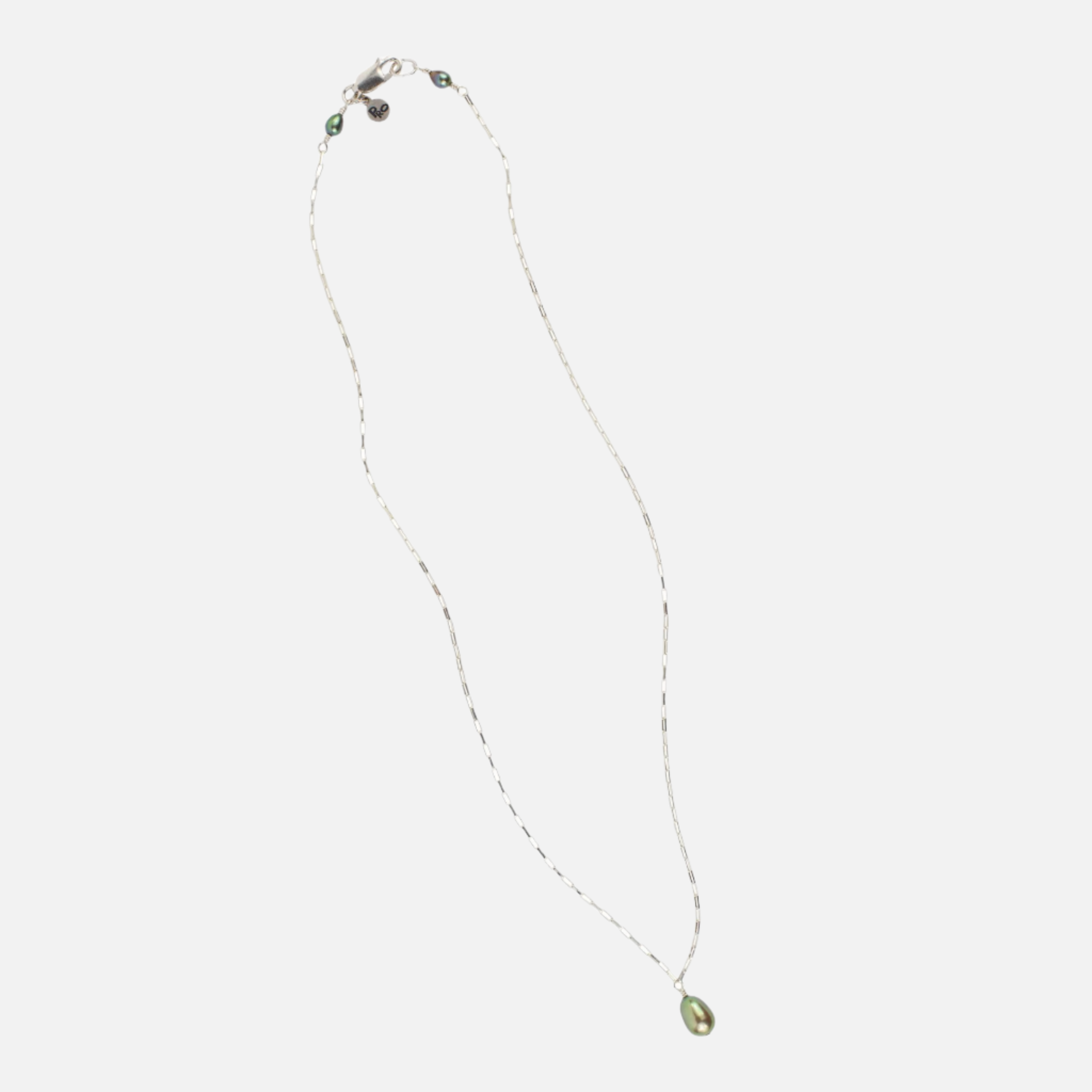 Sprout Necklace, Silver