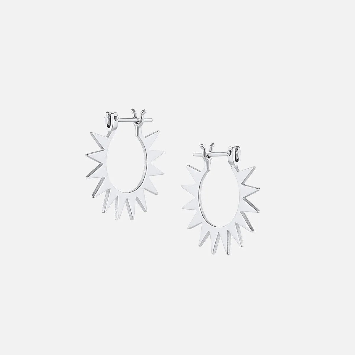 Spur Hoop, Silver