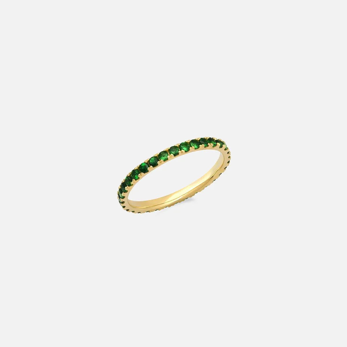 Standard Tsavorite Eternity Band