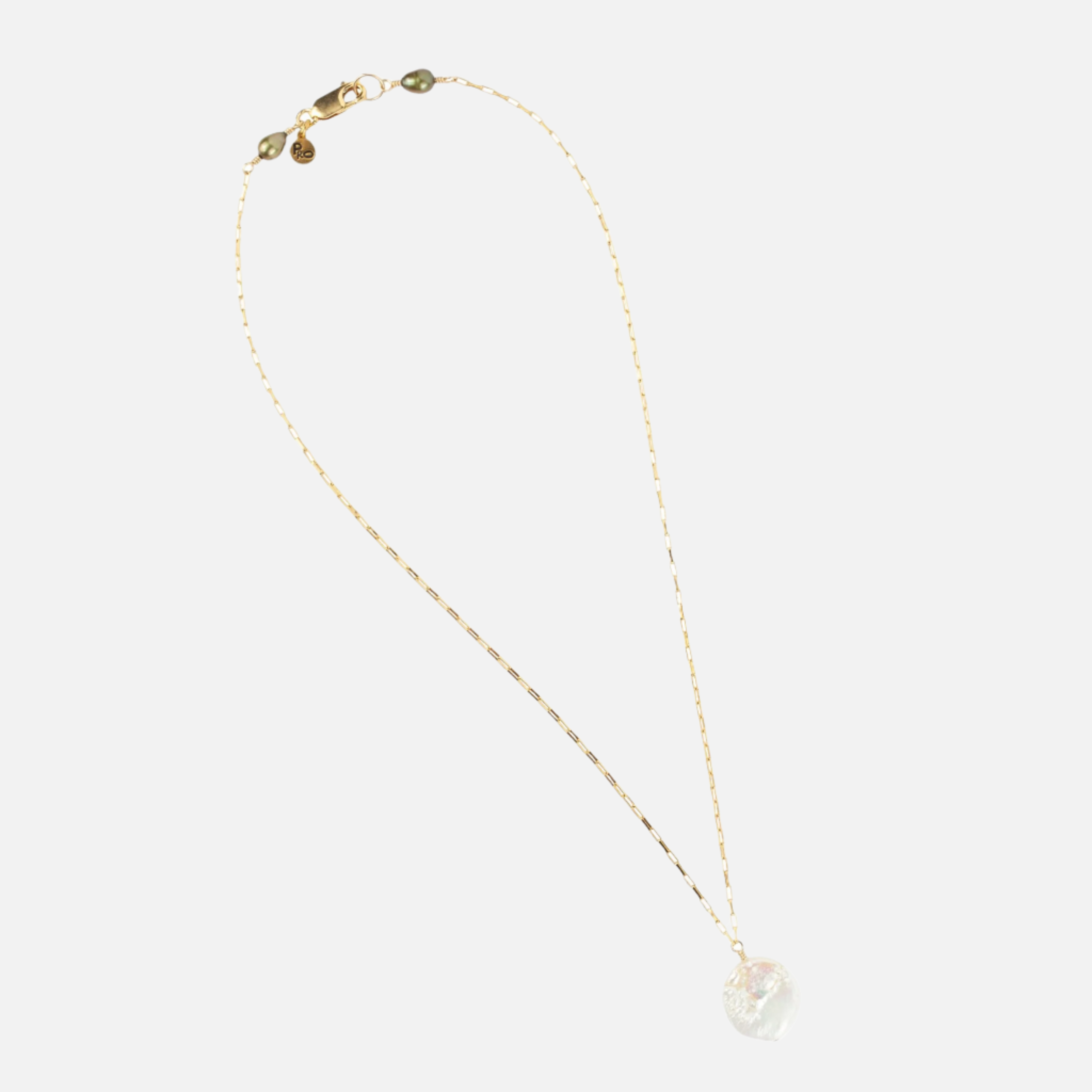 Supermoon Necklace, Gold