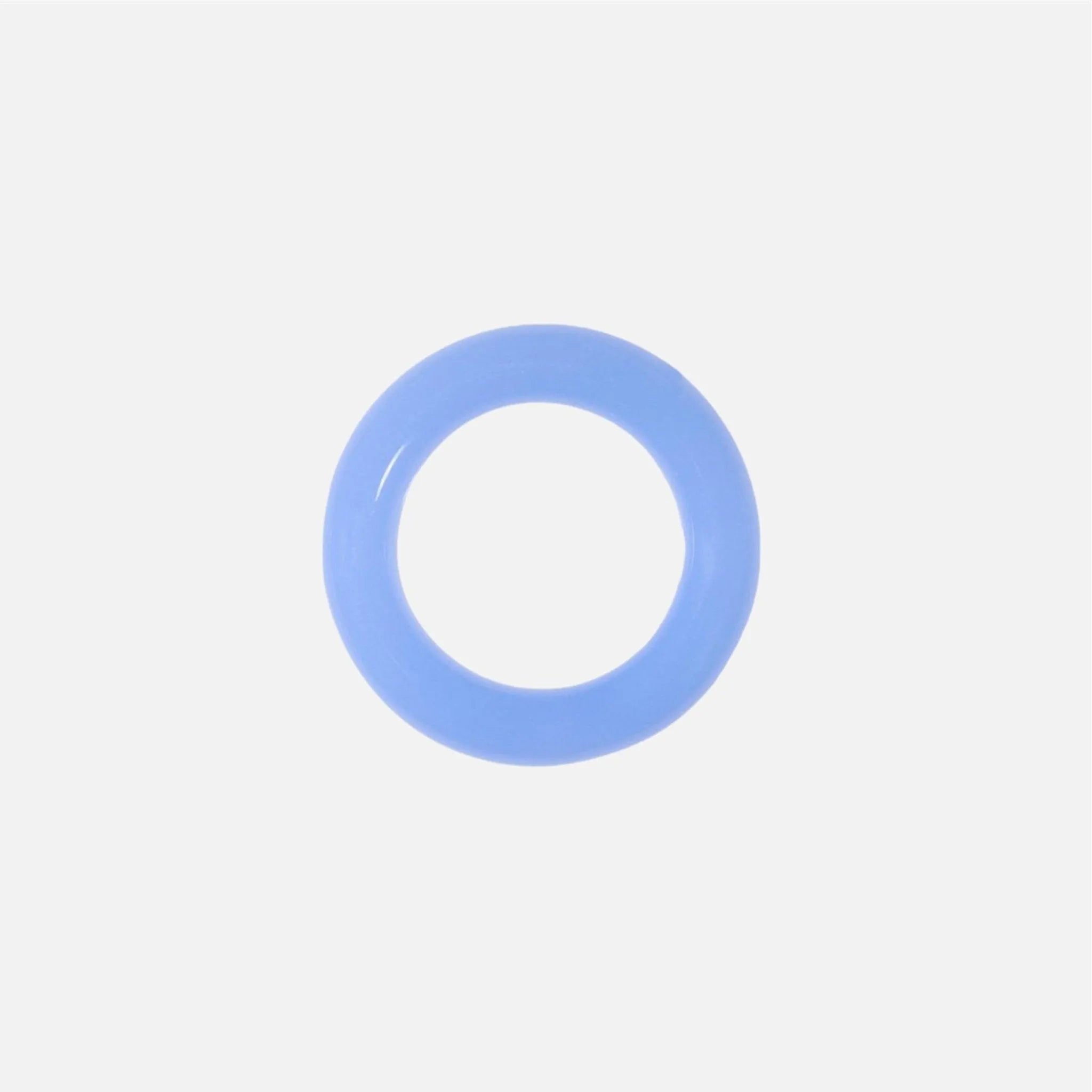 Thin Ring, Milky Blue