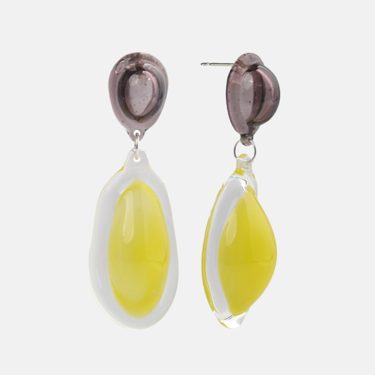 Bubble Drop Earrings, Dusk