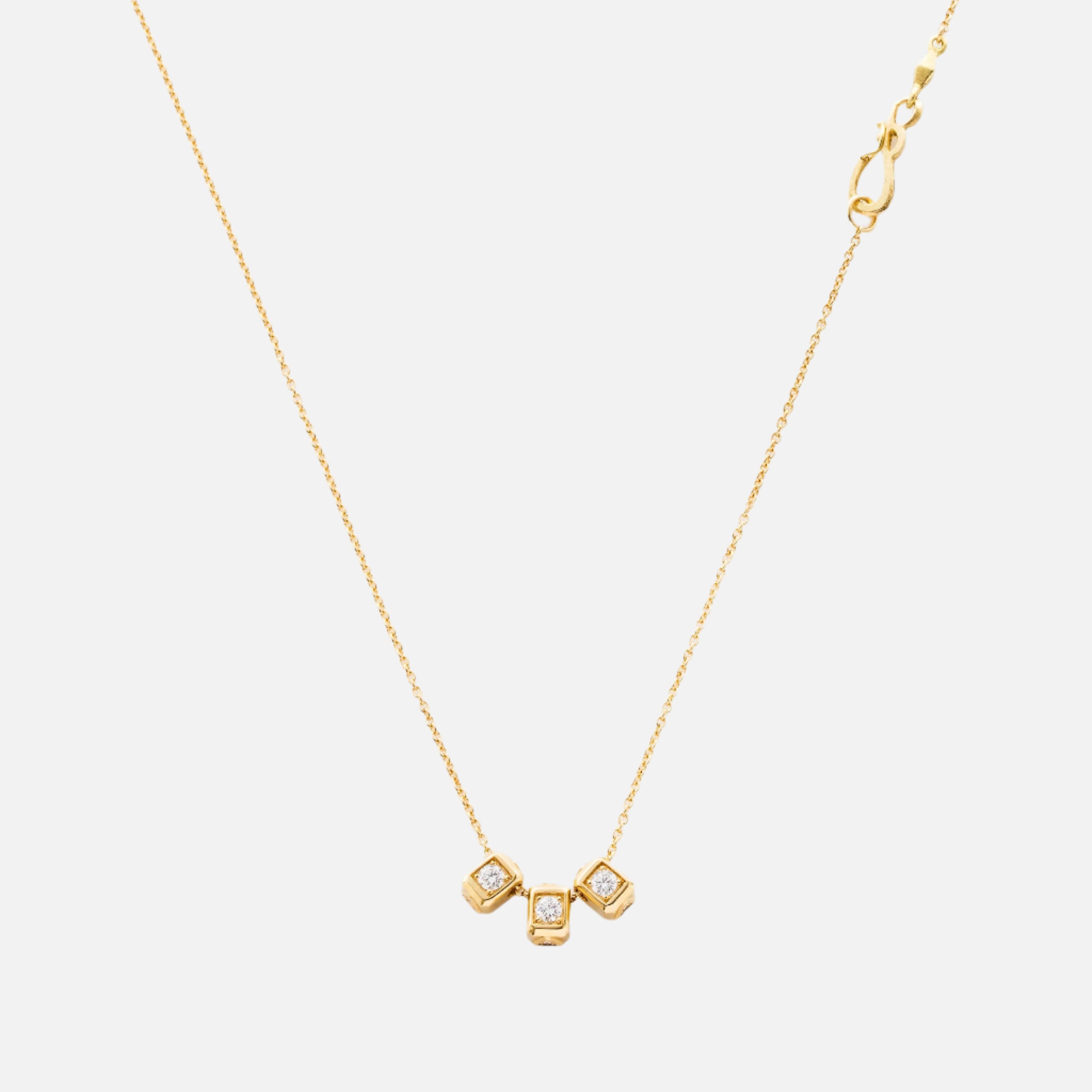 Triple Solitaire Code Pendant
