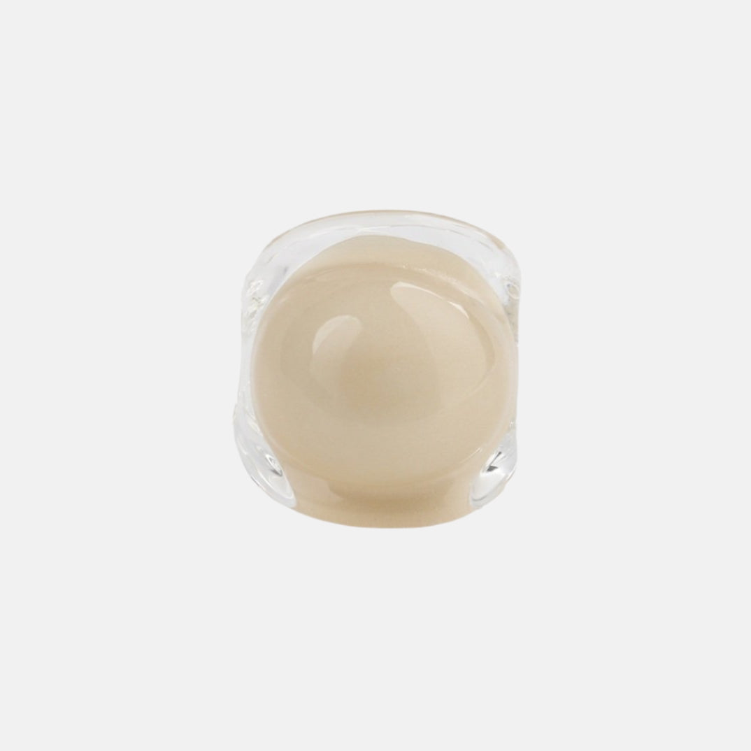Bubble Ring, Beige