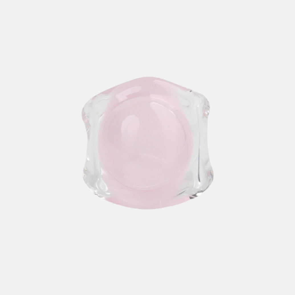 Bubble Ring, Pink Satin
