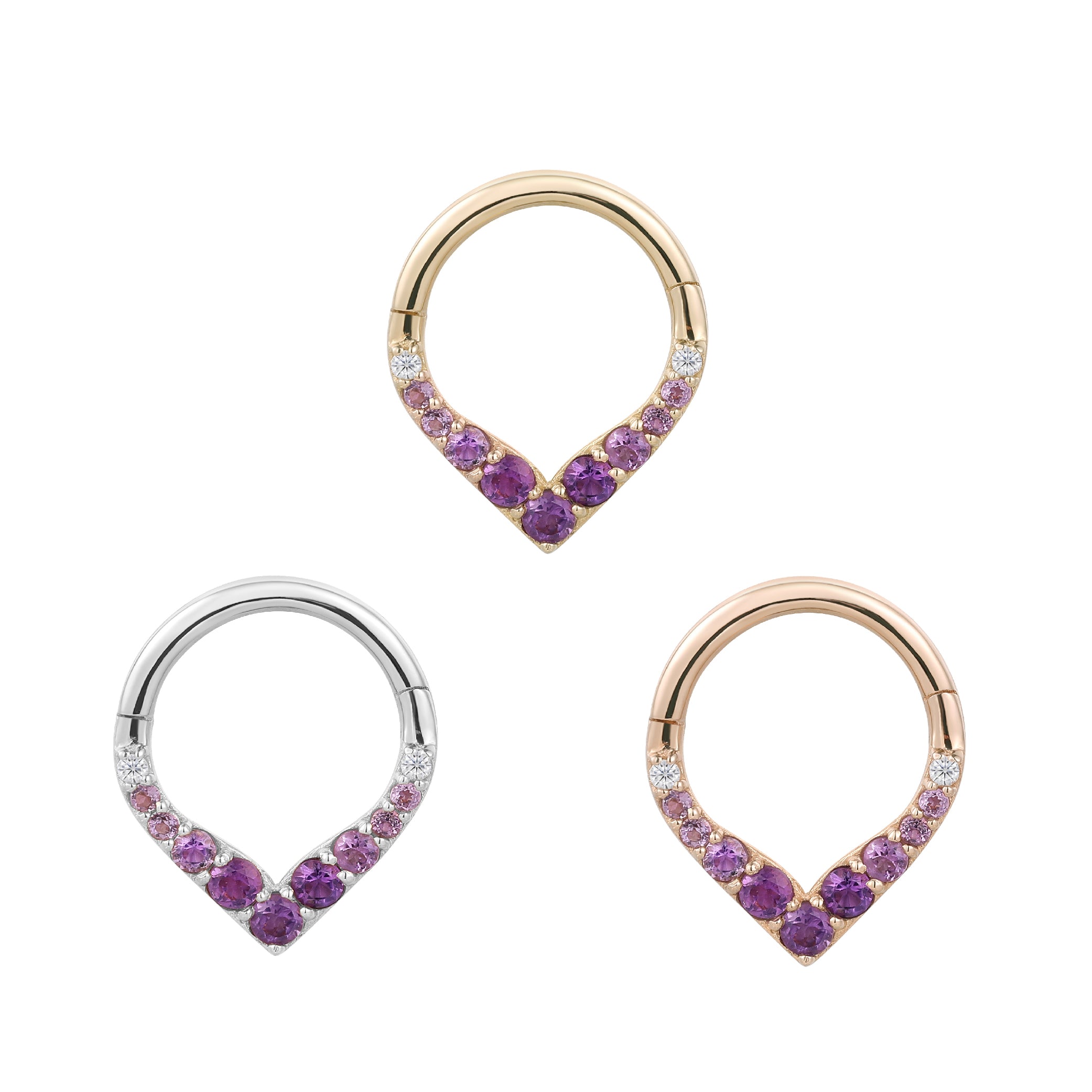 Rise + Shine - Amethyst Ombre - Clicker