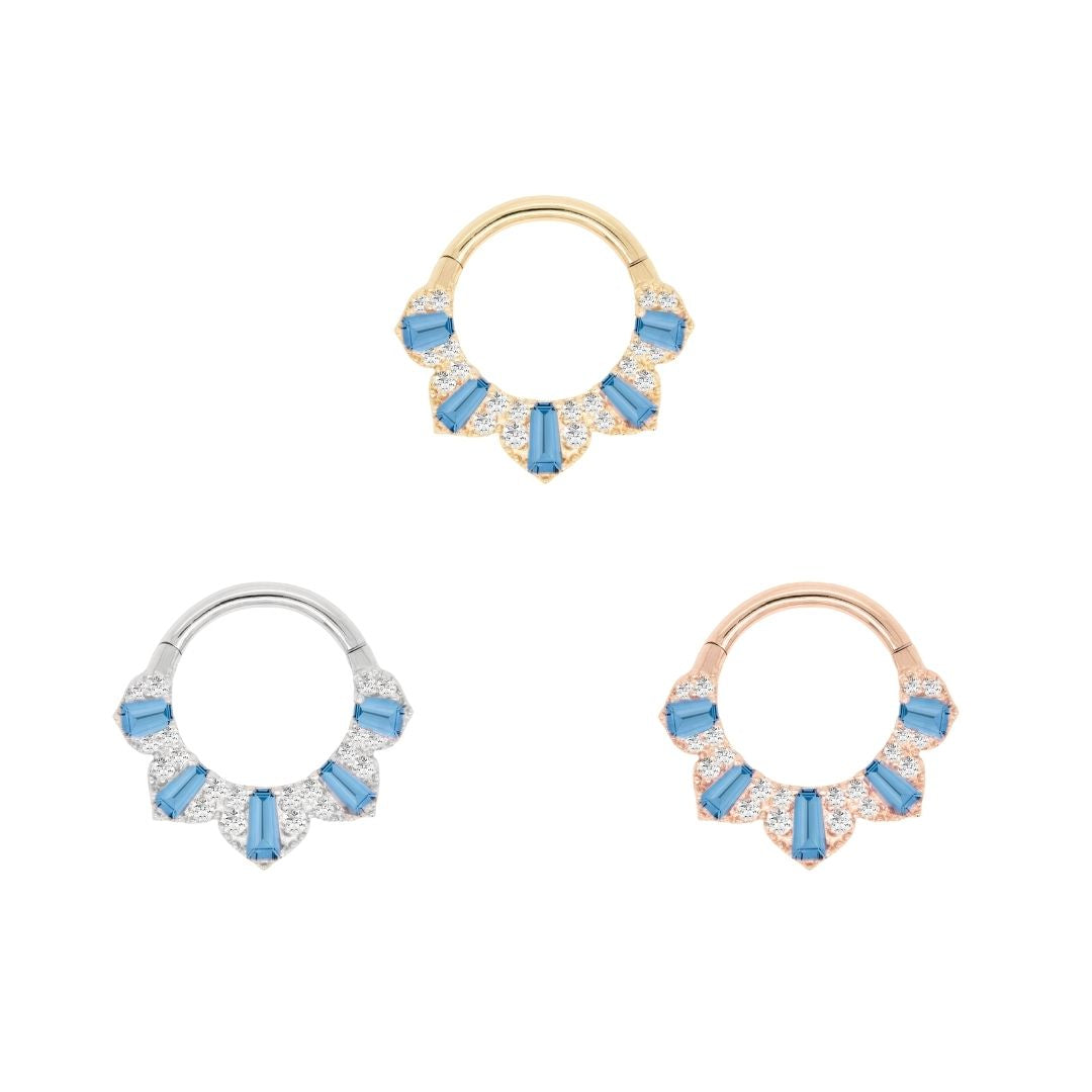 Gilty Pleasure - London Blue Topaz + Diamond - Clicker