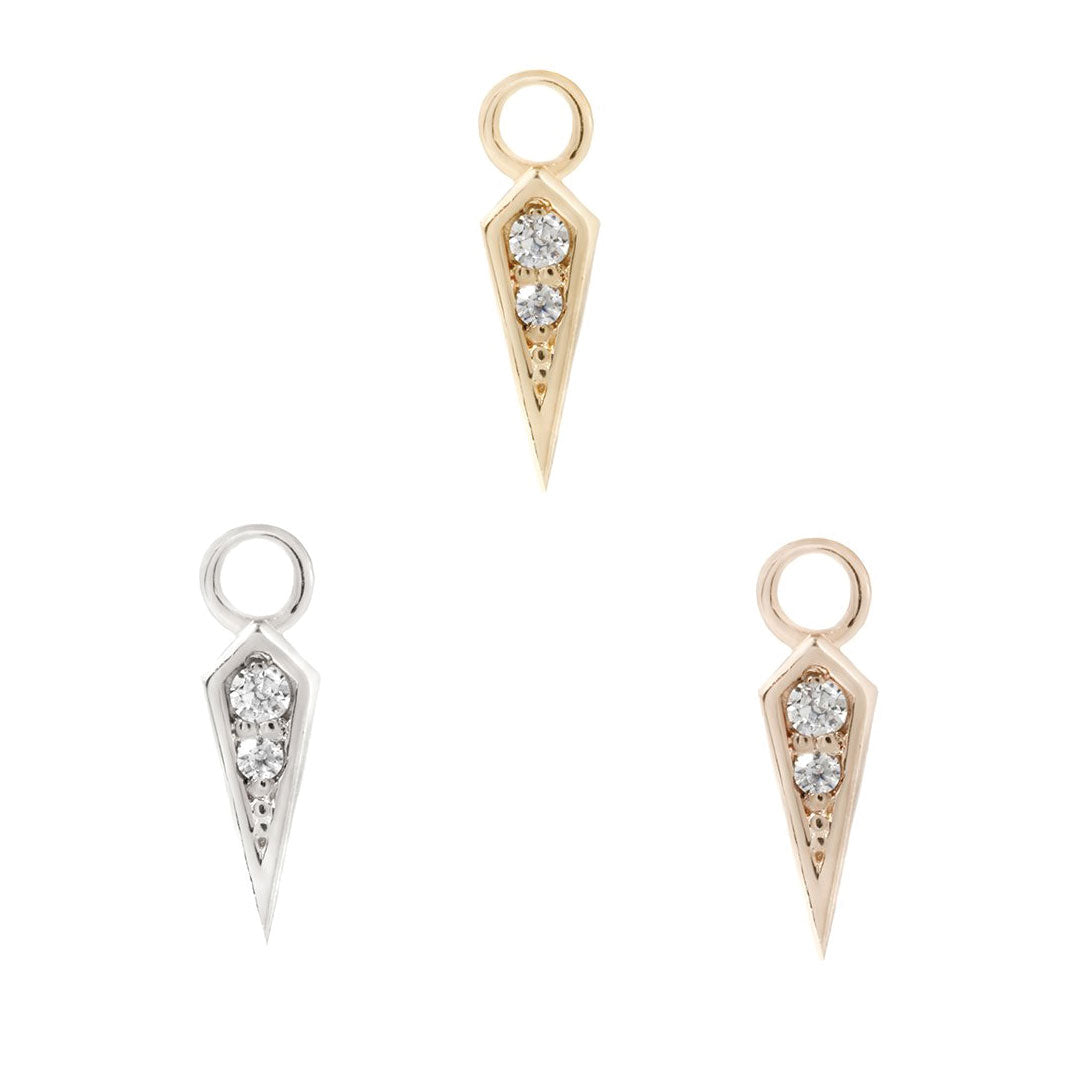 Spike - CZ - Charm