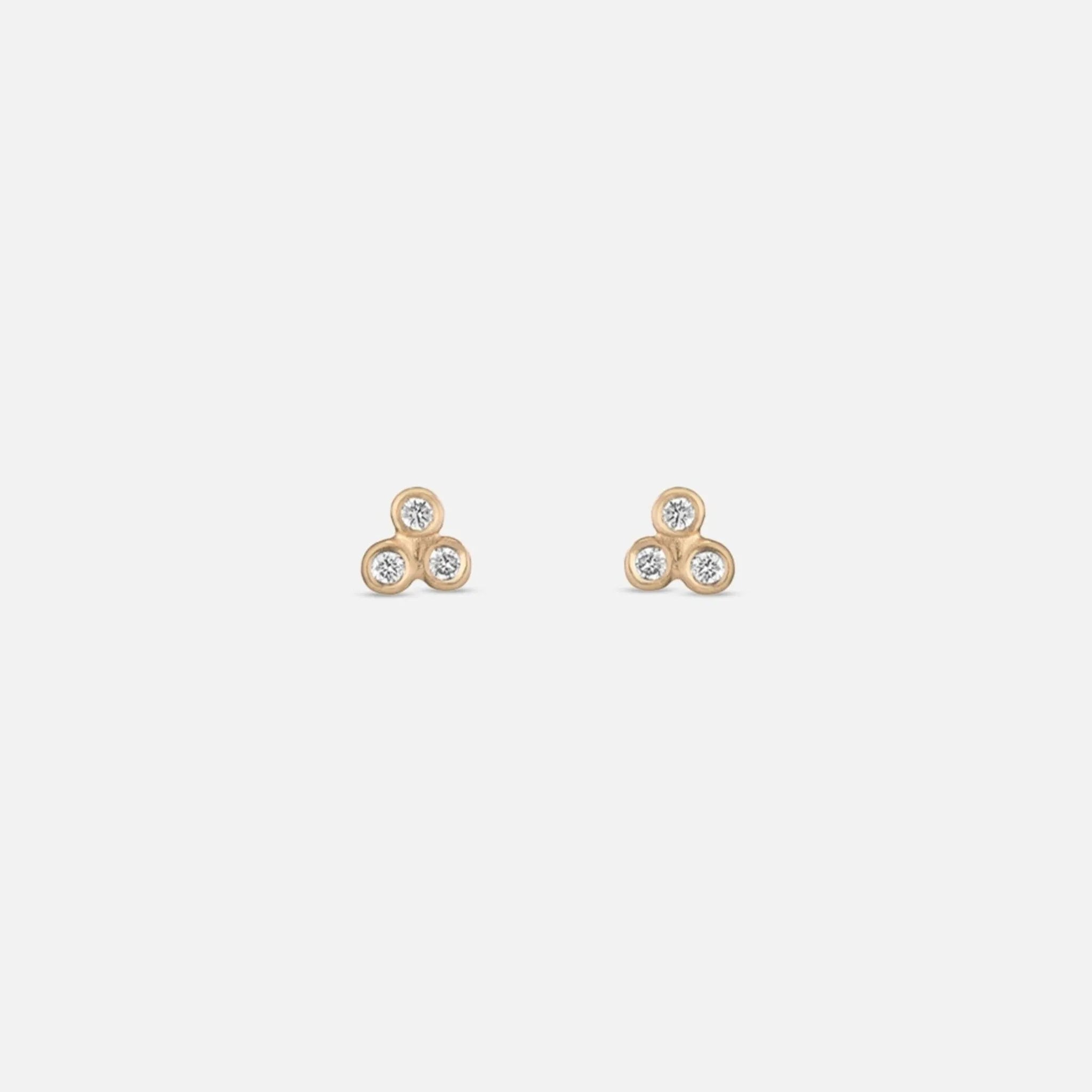 3 Granule Diamond Studs