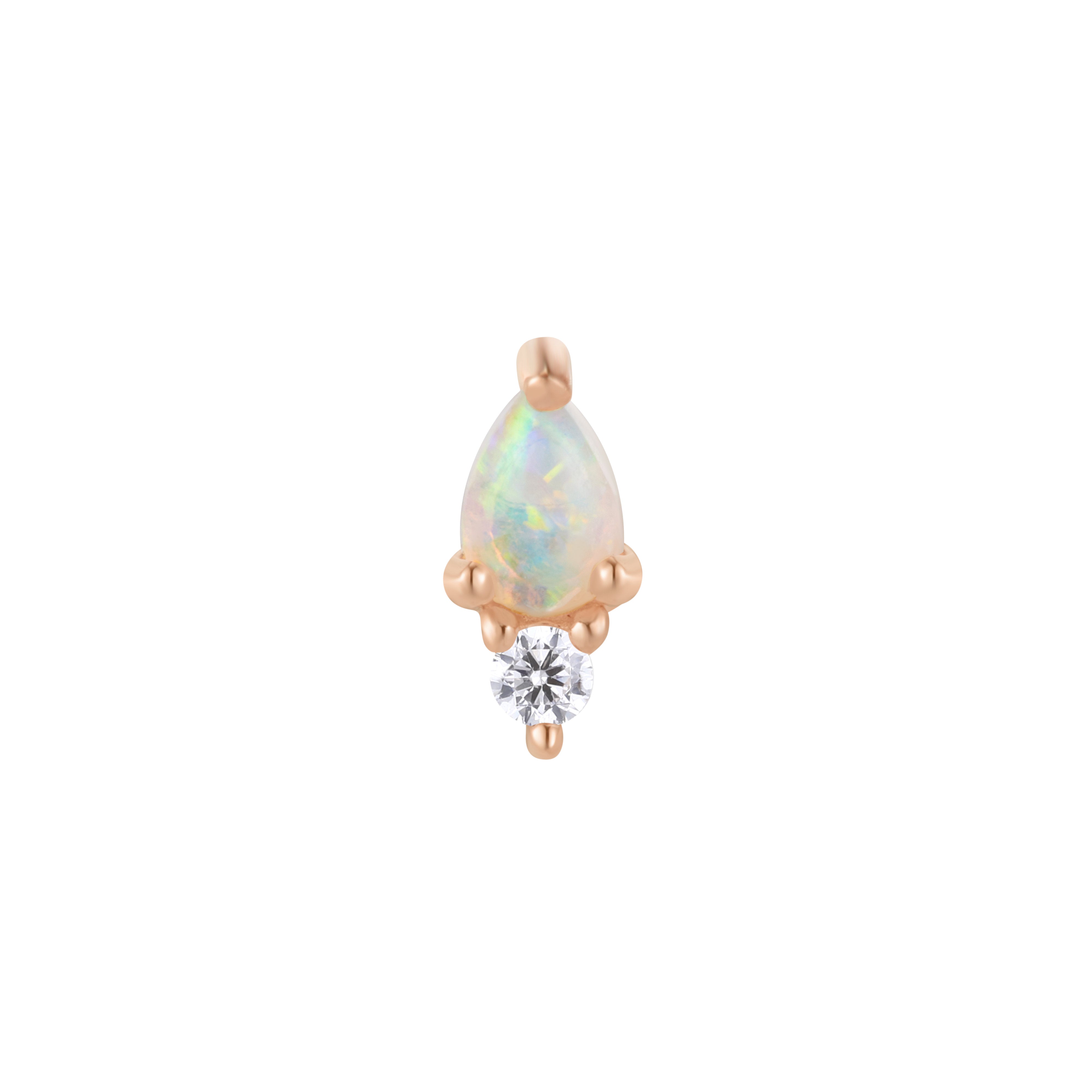 Daydream - Opal + CZ - Threadless End 7 Daydream - Opal + CZ - Threadless End