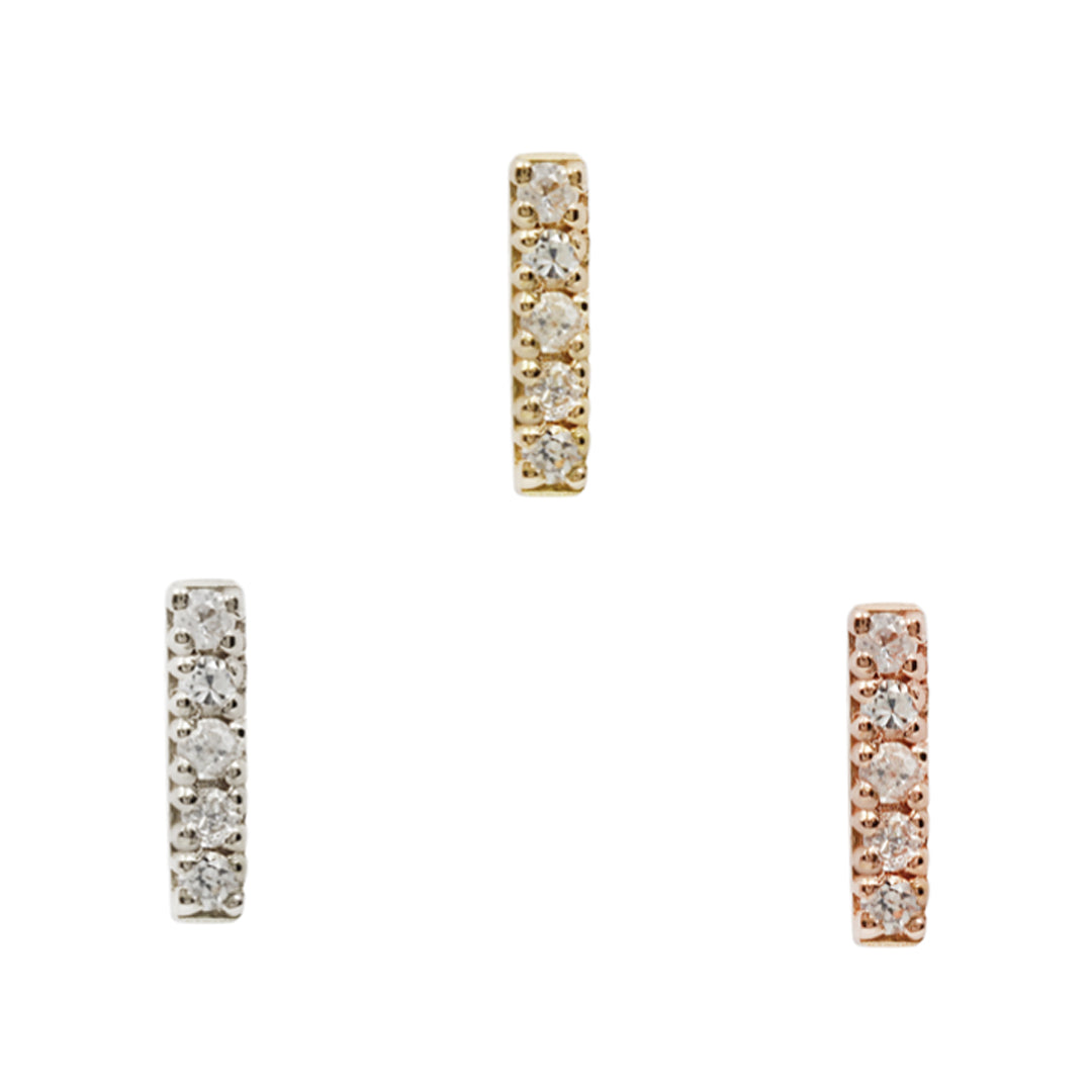Rowe - CZ - Threadless End