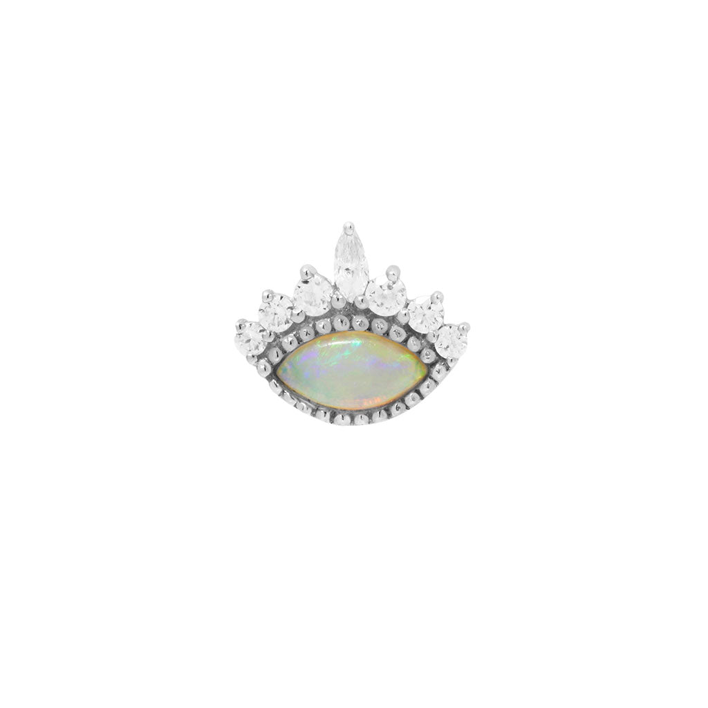 Enchant - Opal + CZ - Threadless End 5 Enchant - Opal + CZ - Threadless End