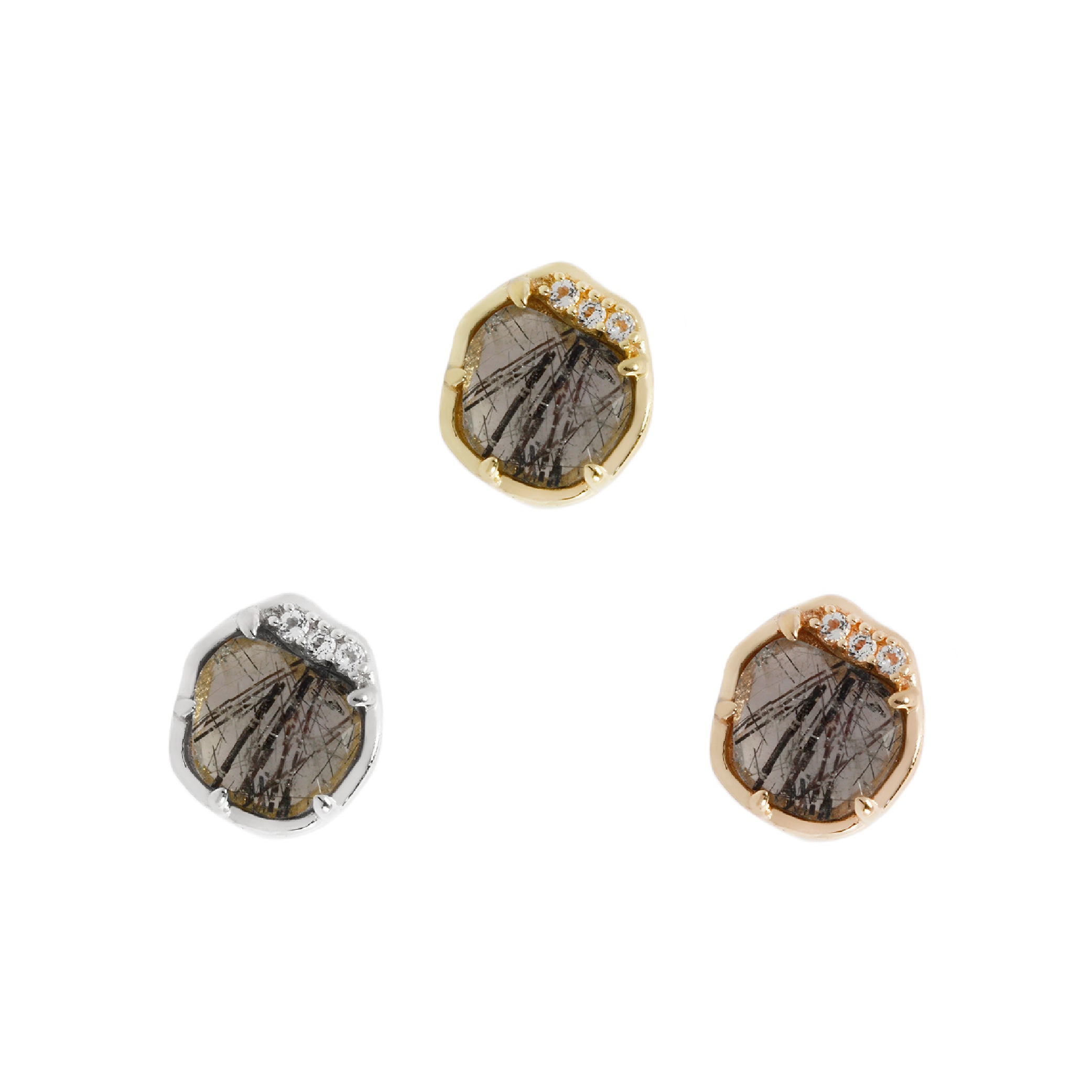 Vision - Tourmalated Quartz - Threadless End